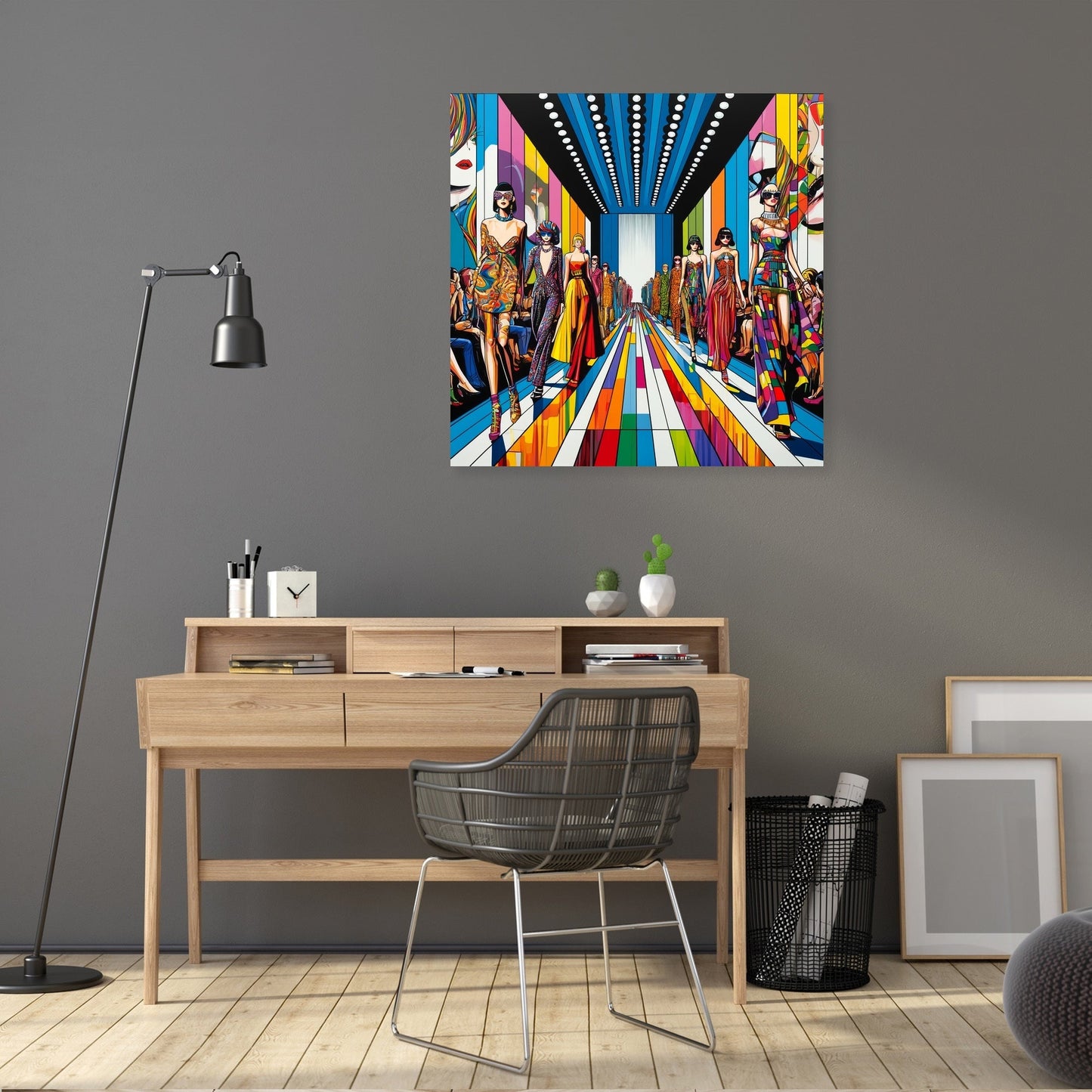 Pop Art Fashion Spectacle Canvas