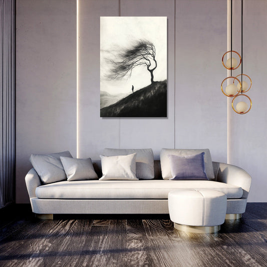 Windswept Solitude Canvas