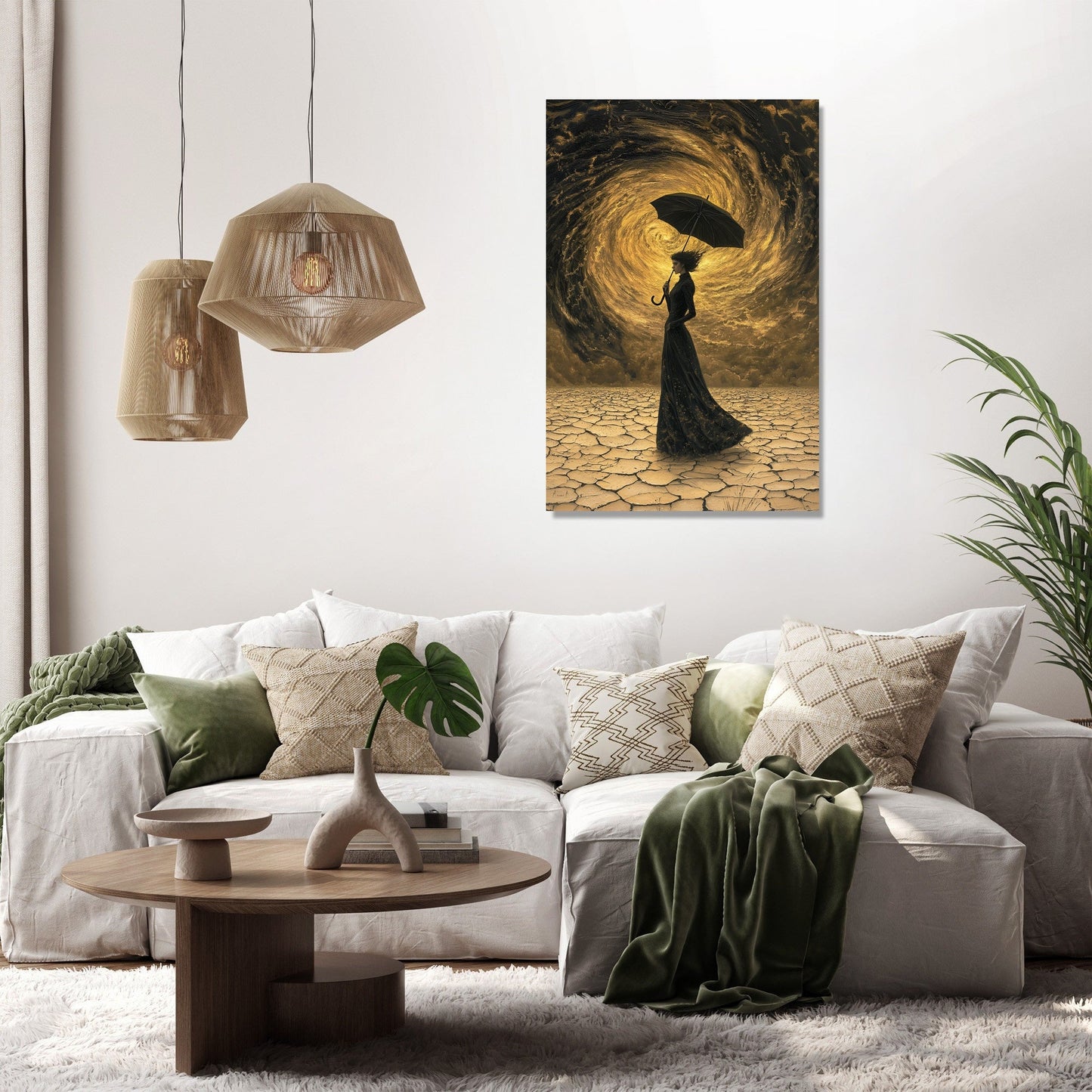 Umbrella's Reverie Canvas