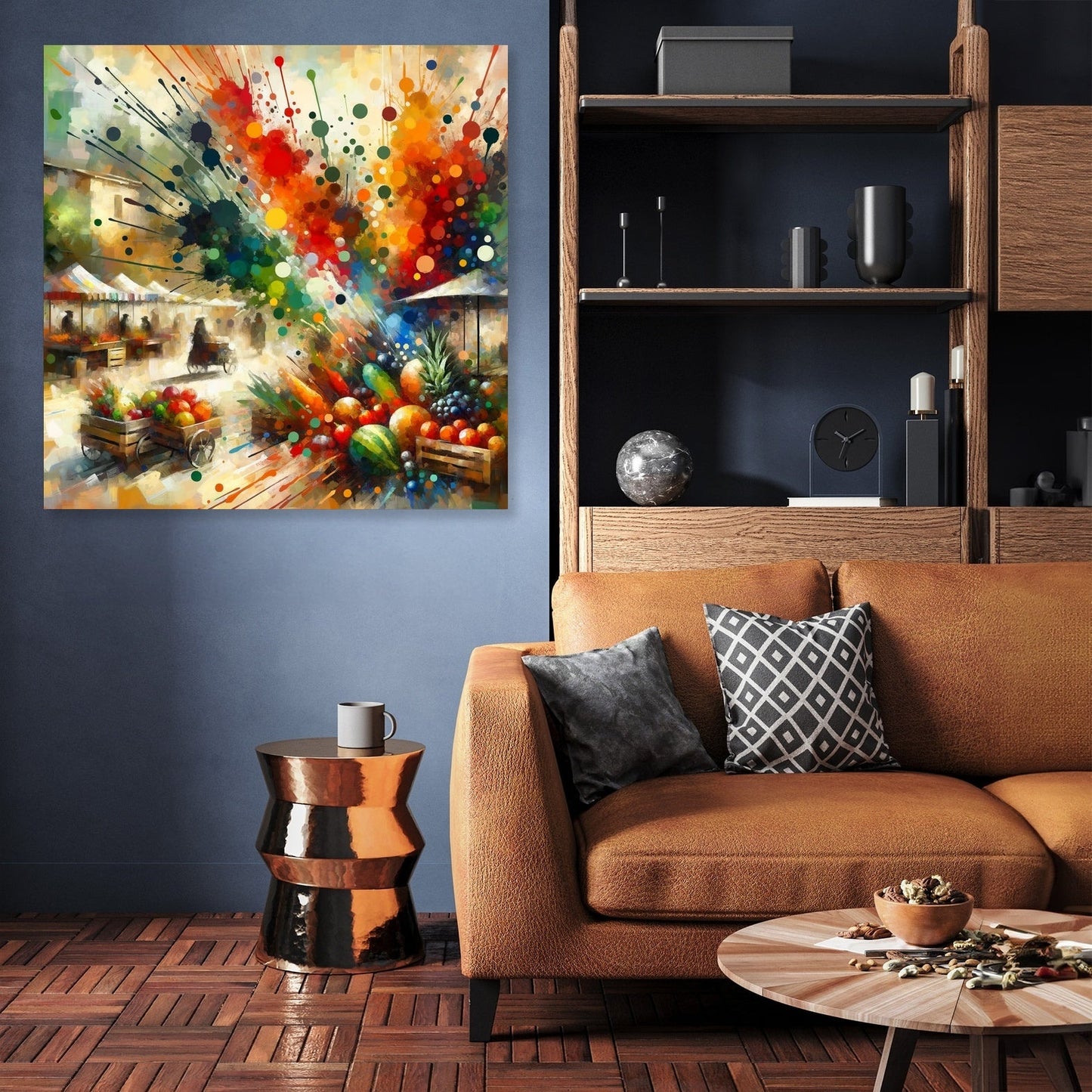 Farmers Market Fiesta Canvas