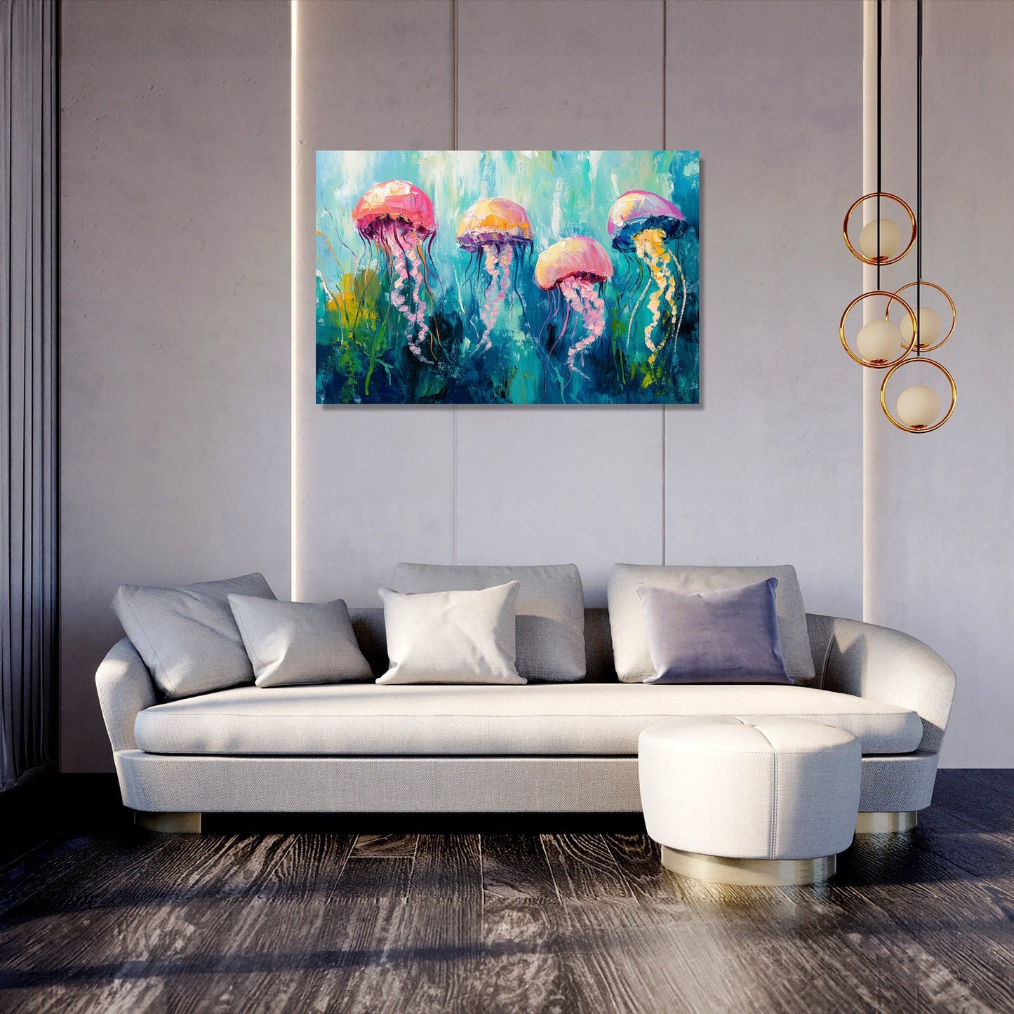 Aquatic Dreamscape Canvas