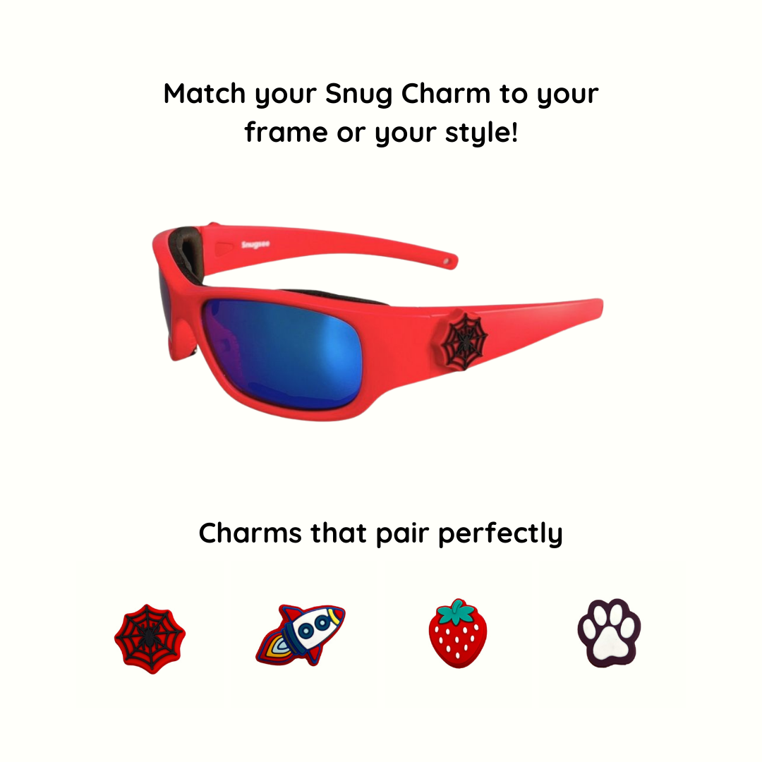 Red Kids Sunglasses | REVO Lens | Snug Fit | 6-12 Years
