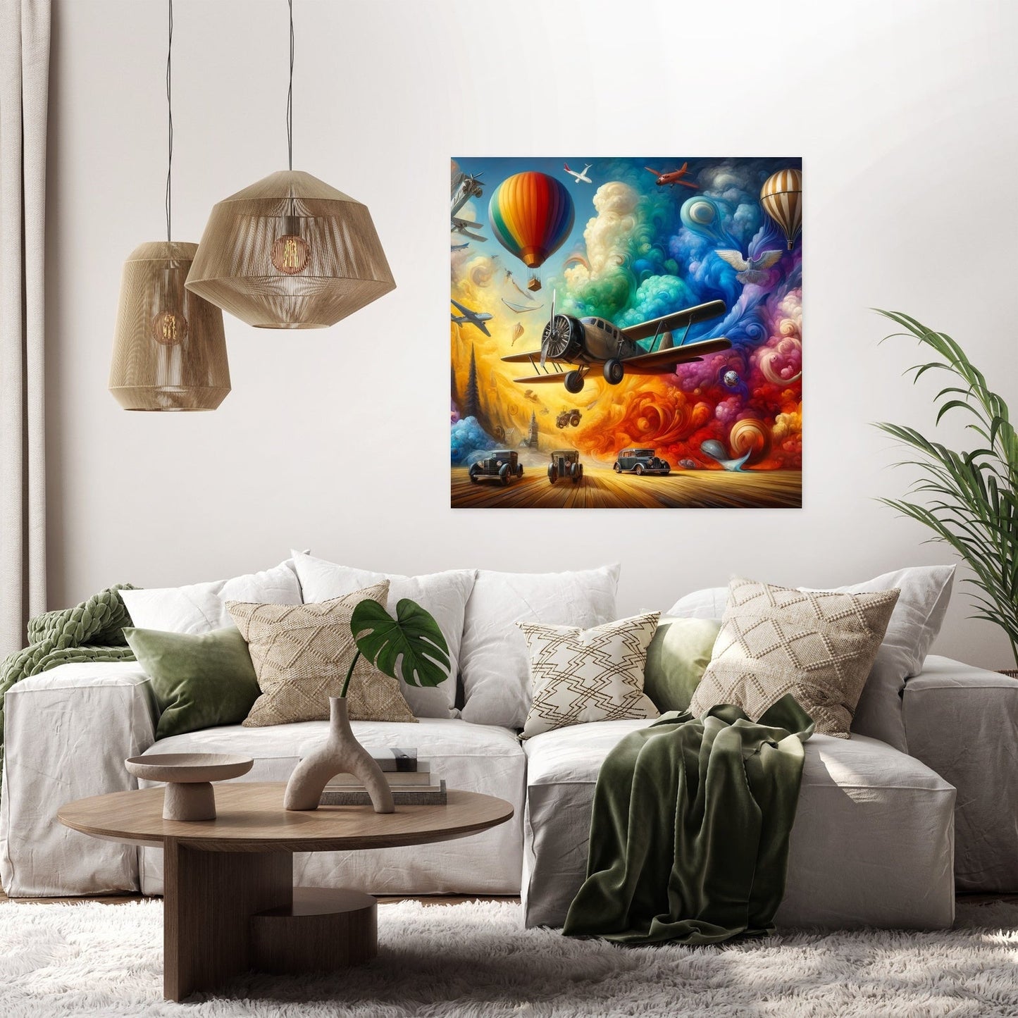 Dreams of Flight Canvas