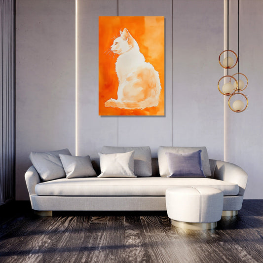 Majestic Cat Canvas