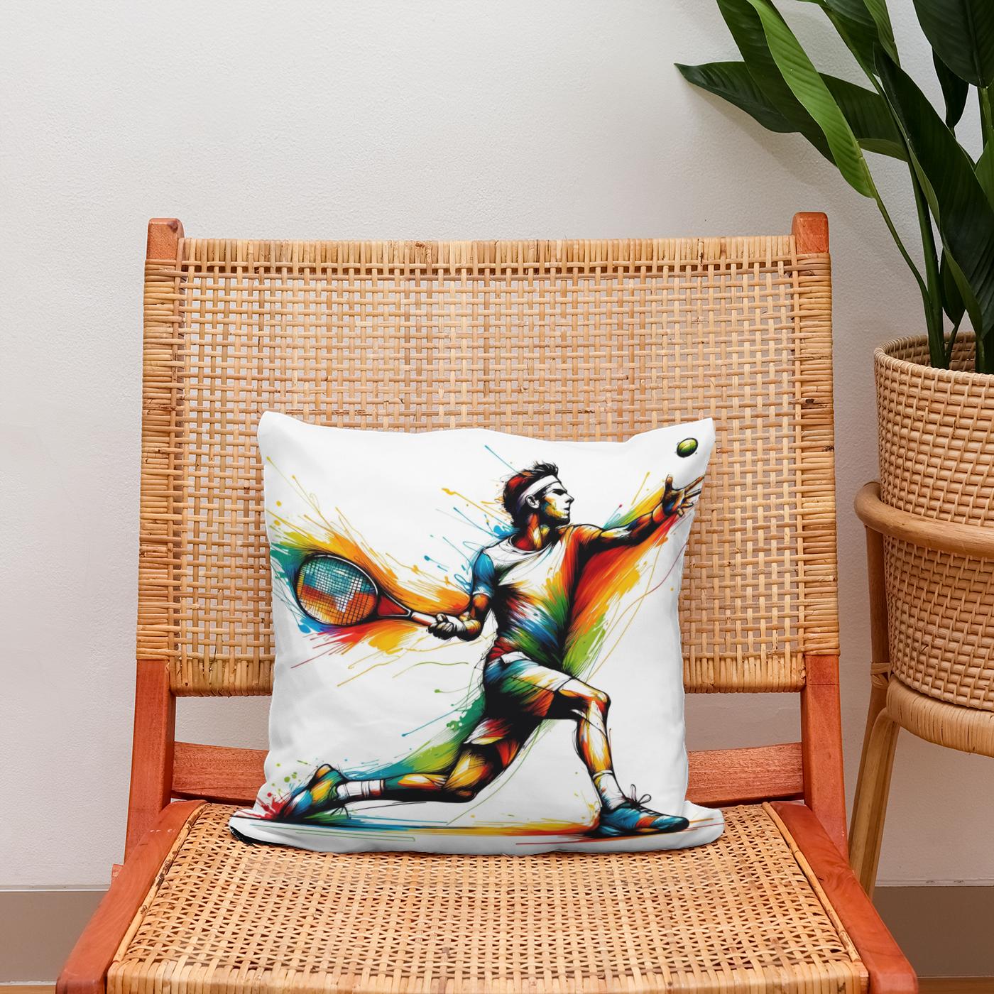 Backhand Brilliance Cotton Cushion