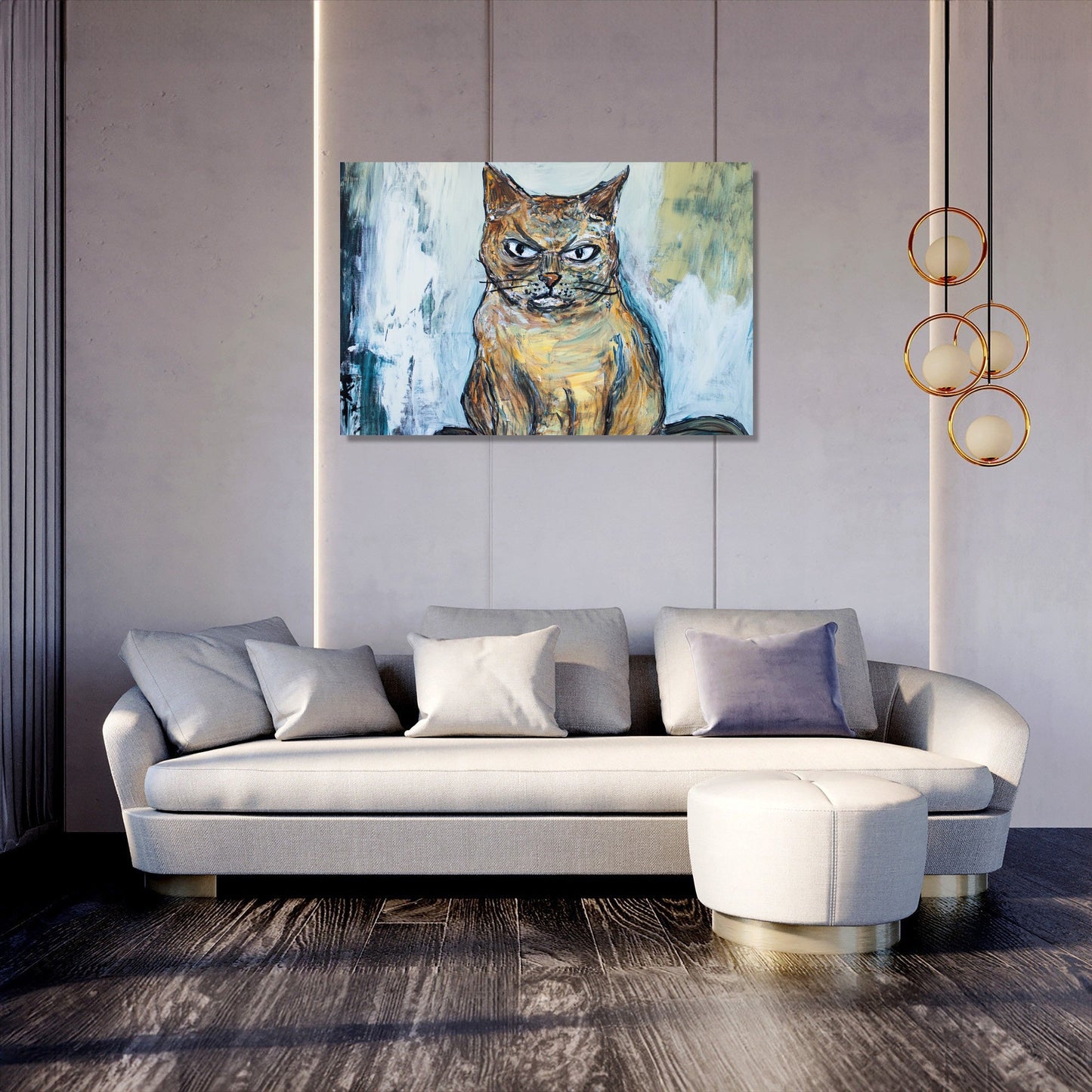 Grumpy Cat's Day Canvas