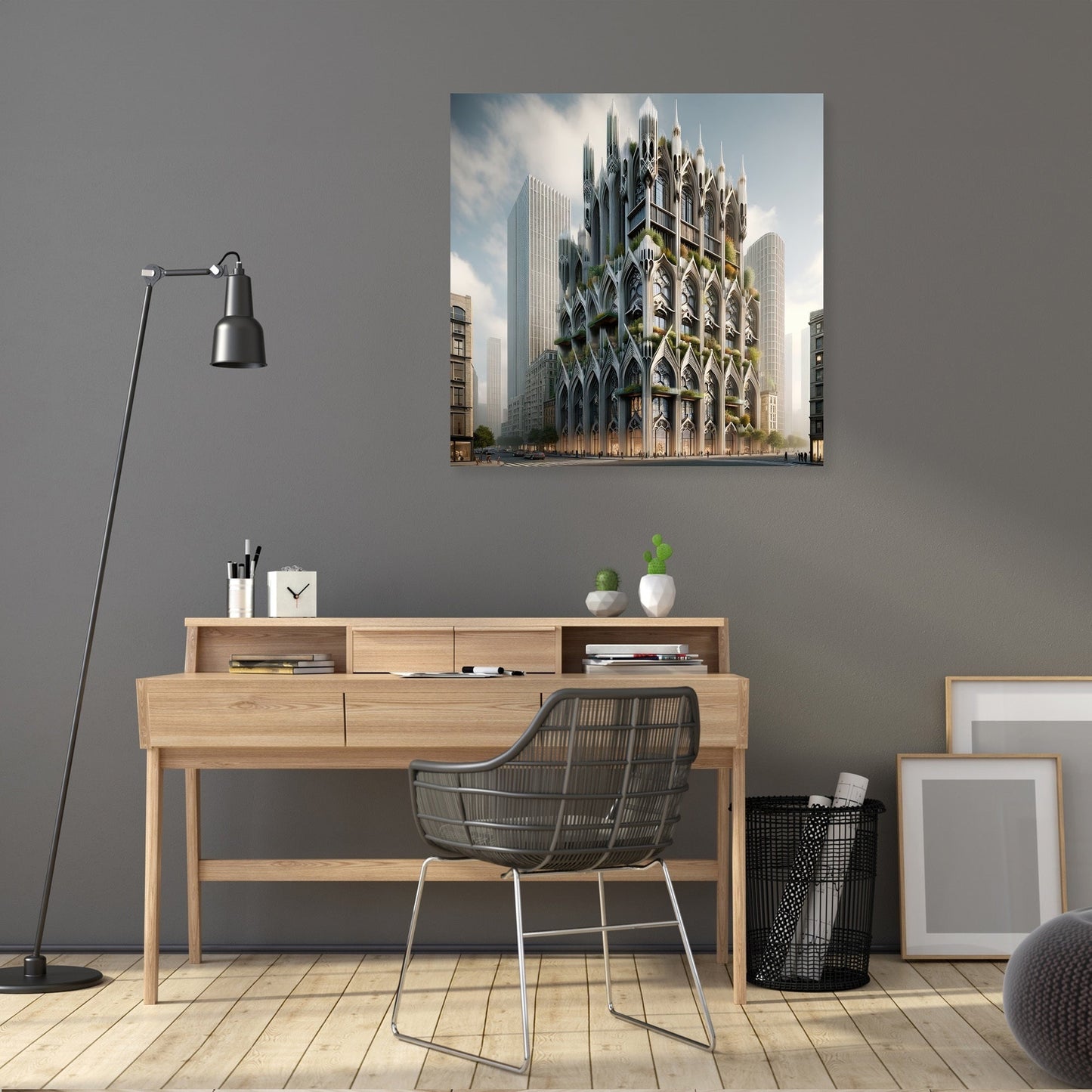 Gothic Urban Fusion Canvas