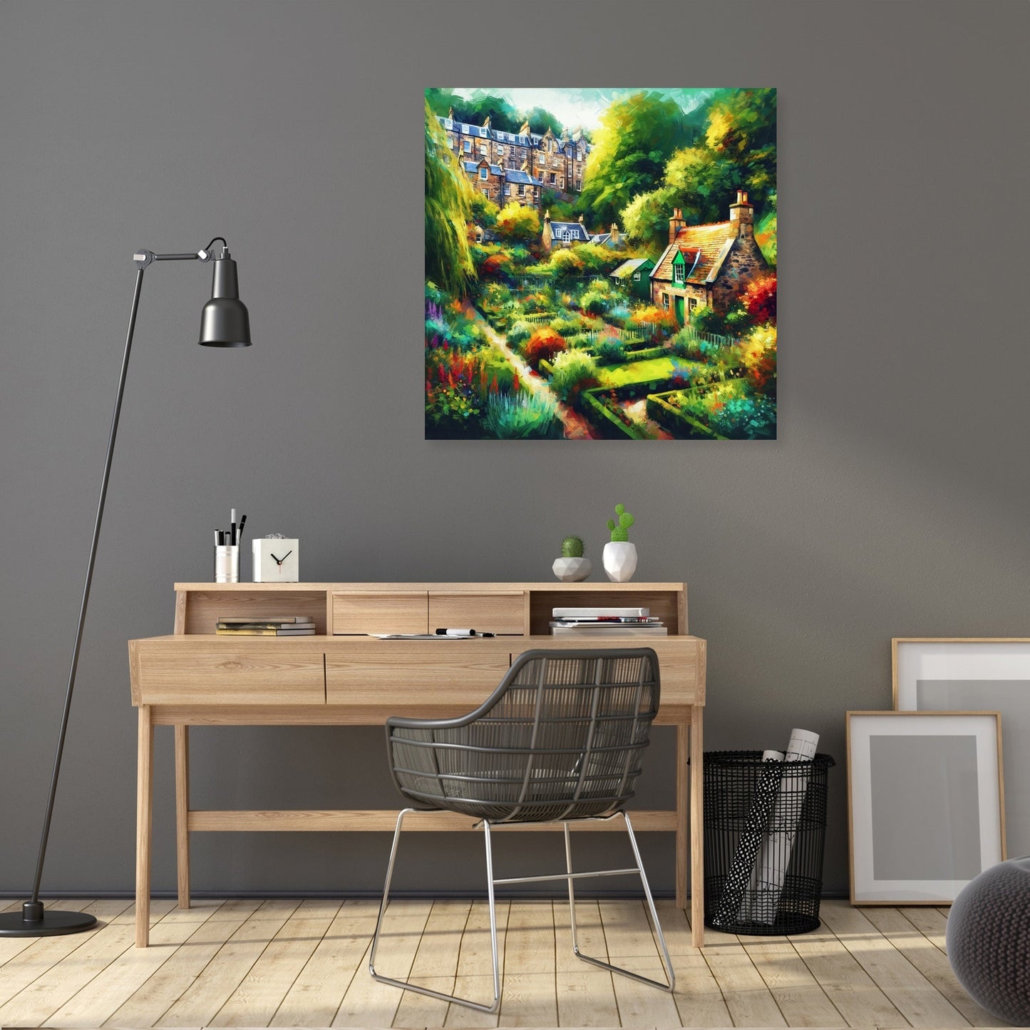 Edinburgh's Garden Oasis Canvas