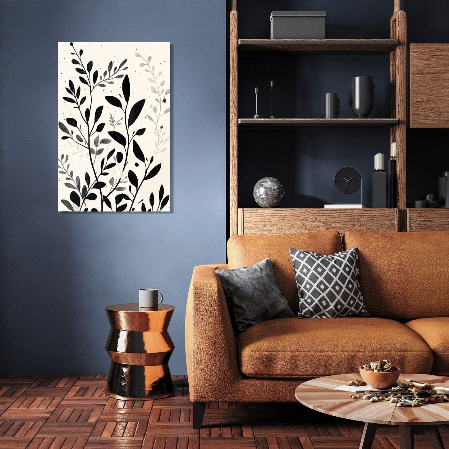 Leafy Branches Canvas