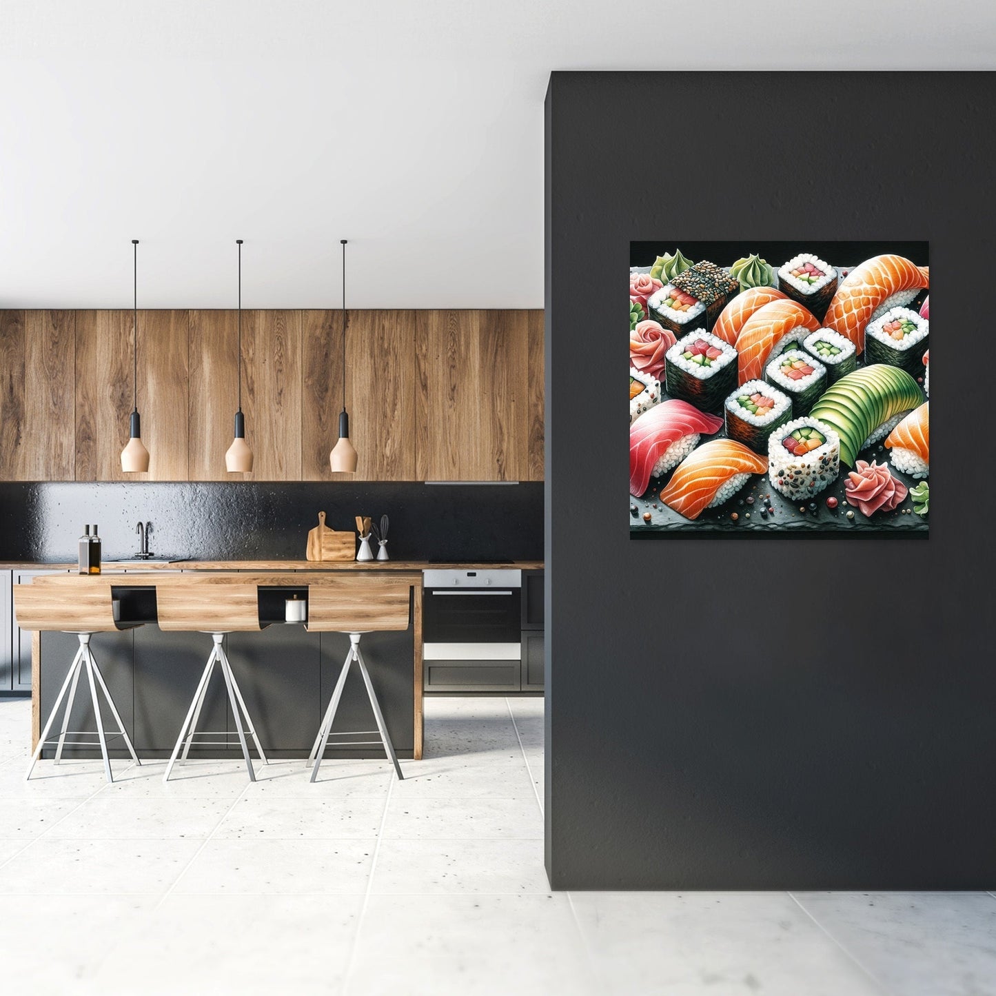 Sushi Spectrum Canvas