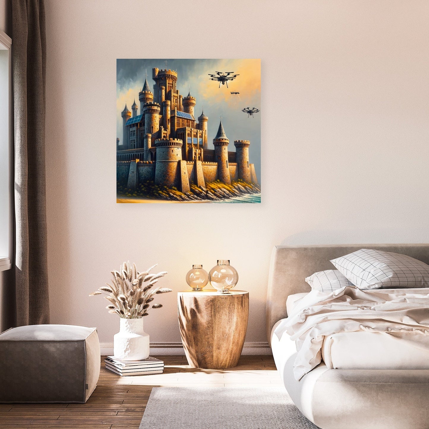 Tomorrow's Castle Sunrise Canvas
