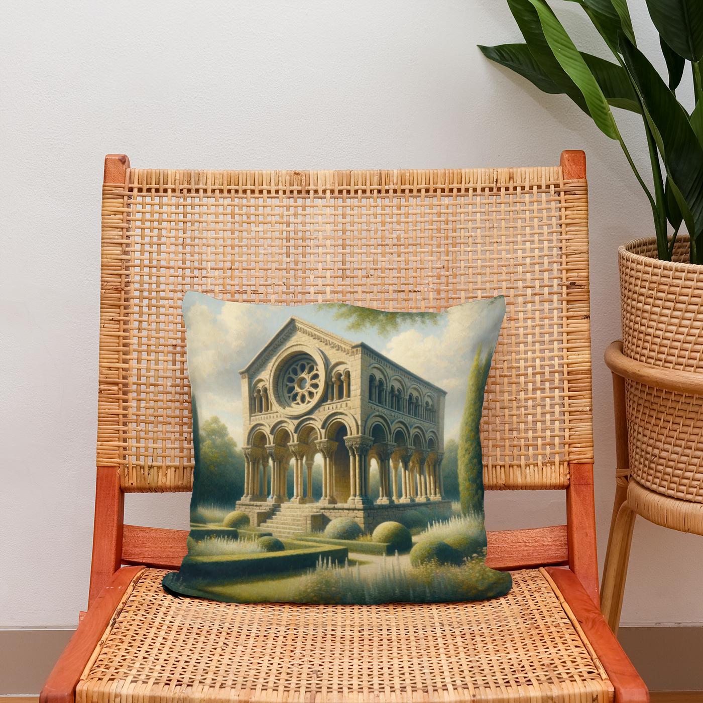 Romanesque Reverie Cotton Cushion