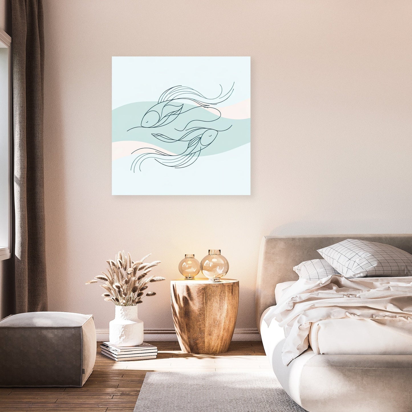 Graceful Swimmers Canvas