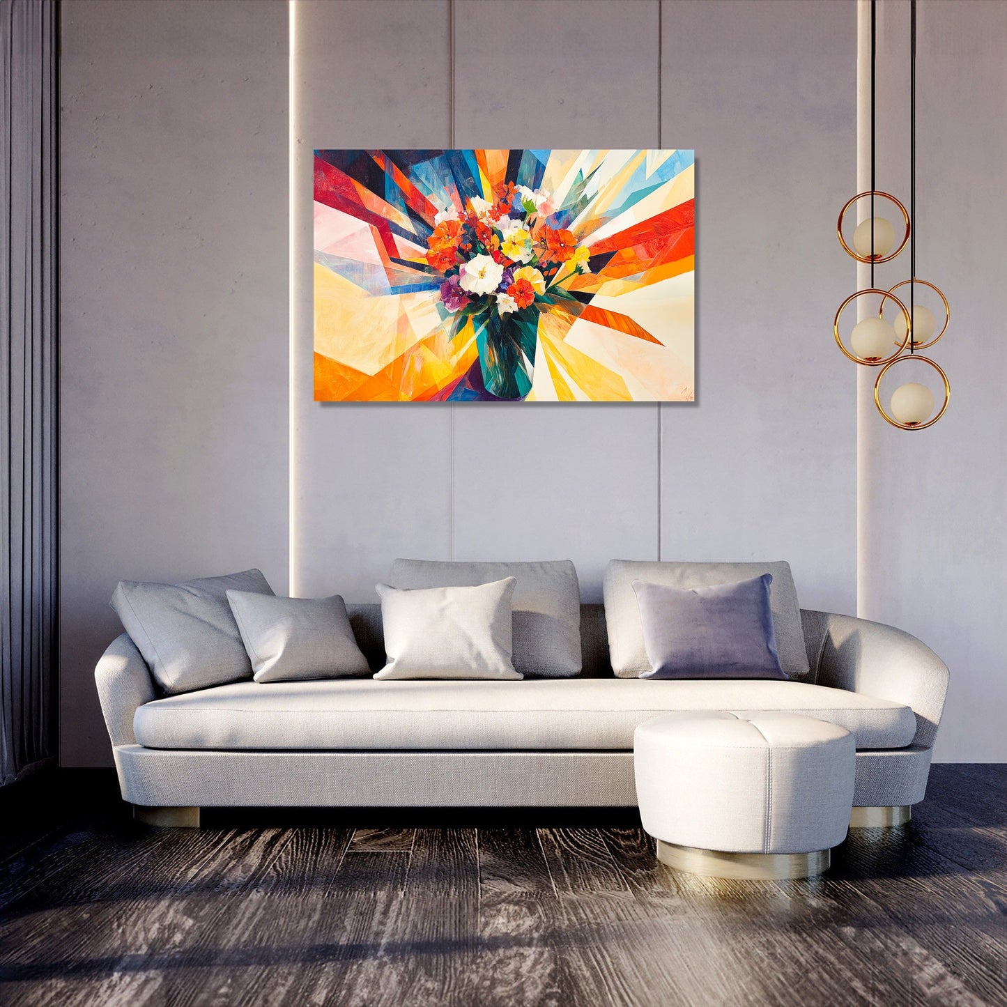 Floral Explosion Canvas