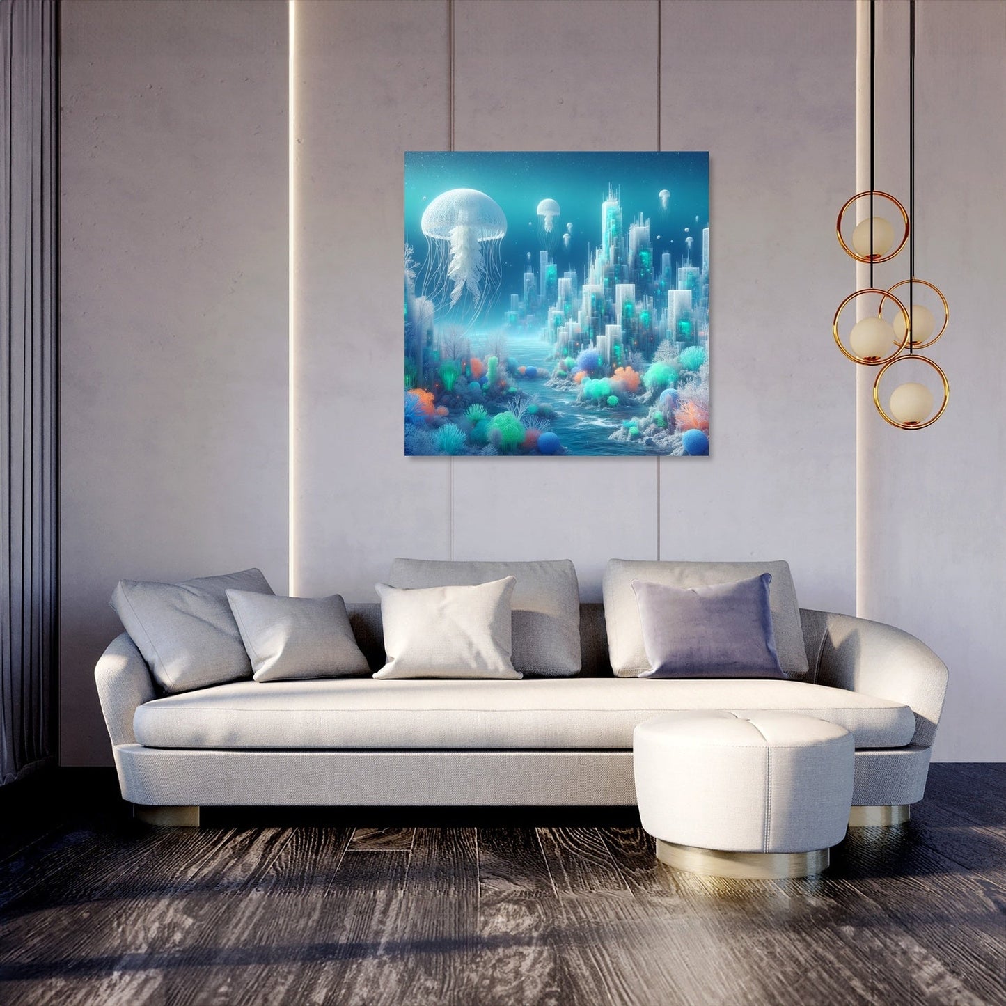 Whispering Depths Canvas