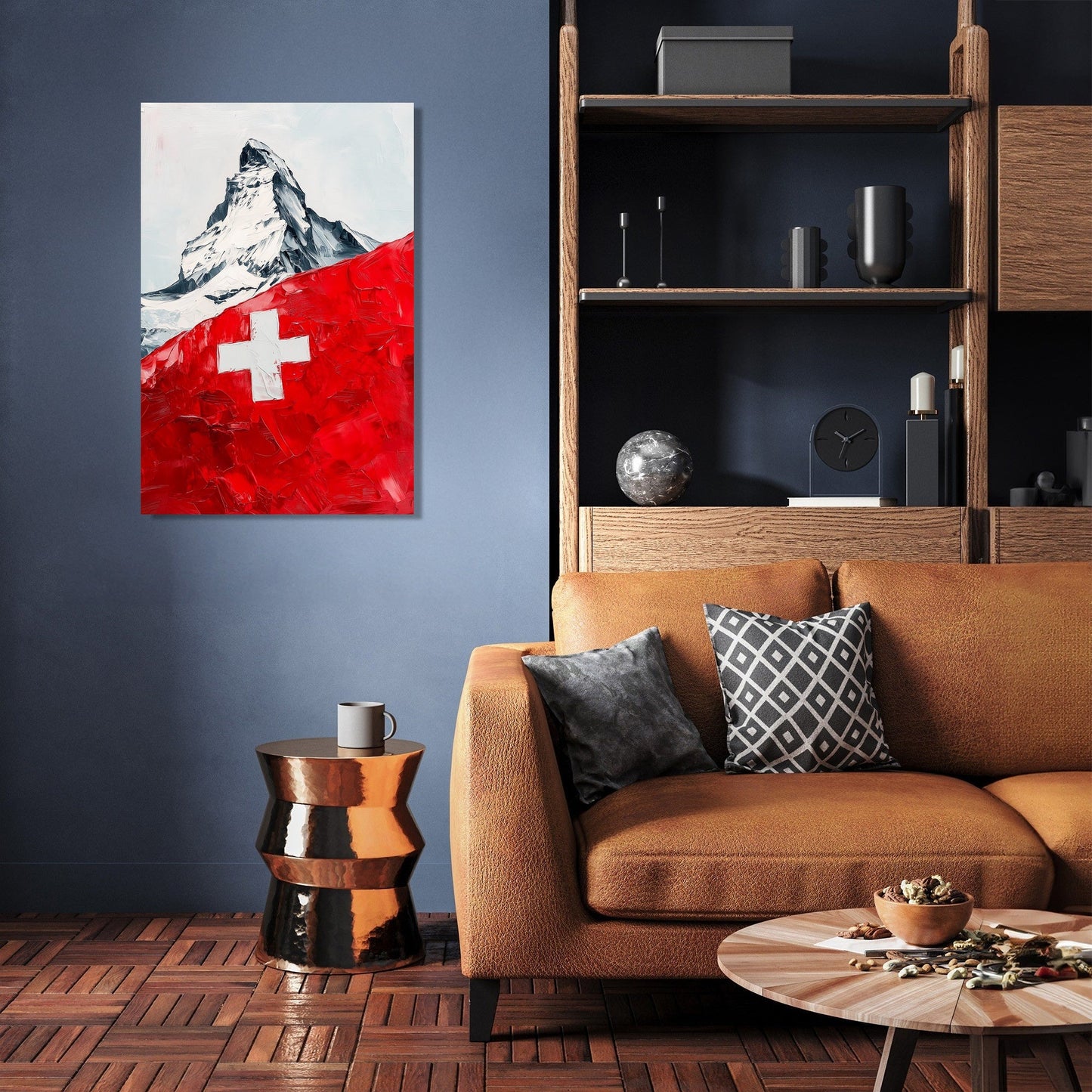 Majestic Alps Canvas
