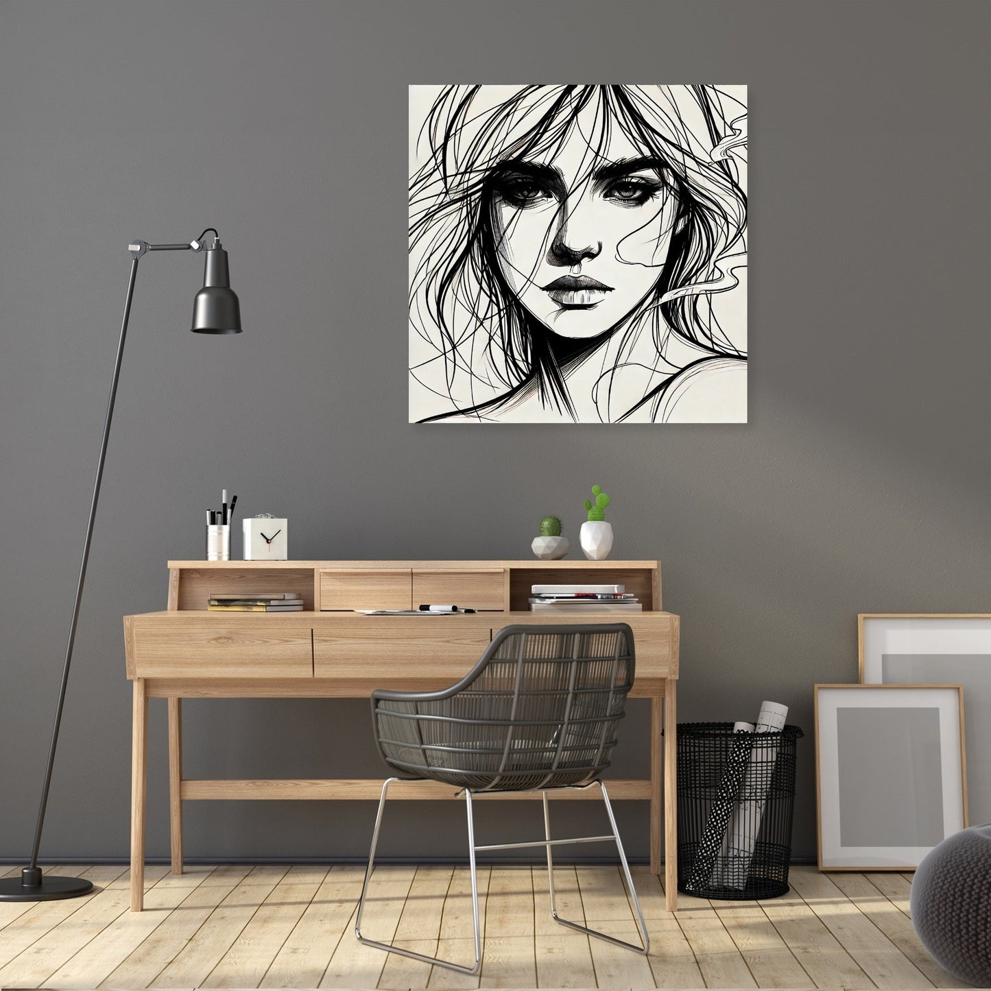 Wind-Swept Elegance Canvas