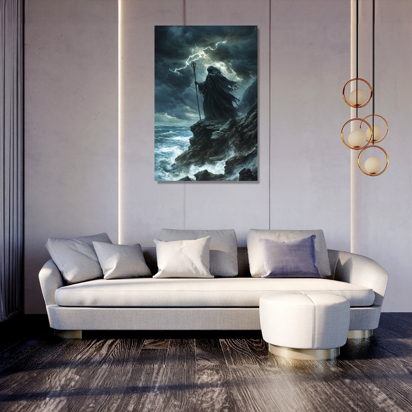 Mystic Storm Wizard Canvas