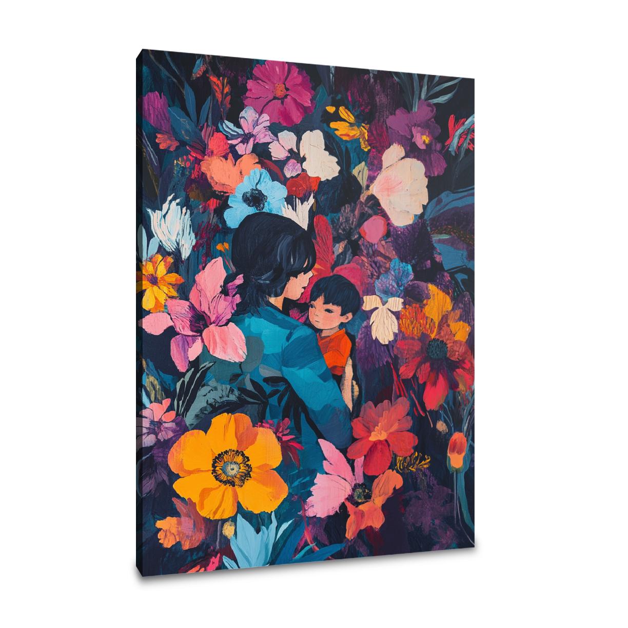 Floral Embrace Canvas