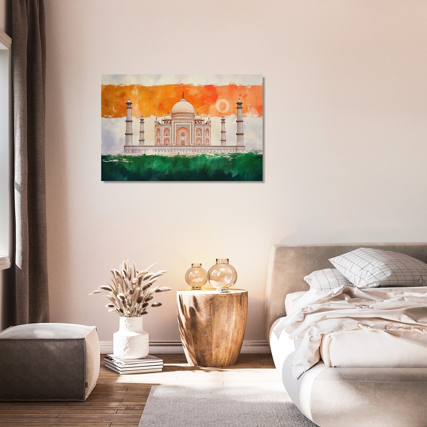 Taj Mahal Reverie Canvas