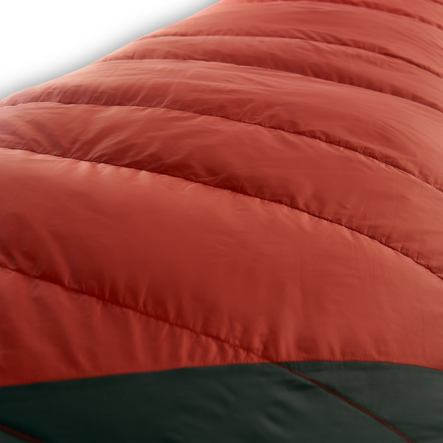 Kelty Cosmic Down 0°F (-18°C) 550-Fill Sleeping Bag - Regular - Tandoori Spice/Green Gables