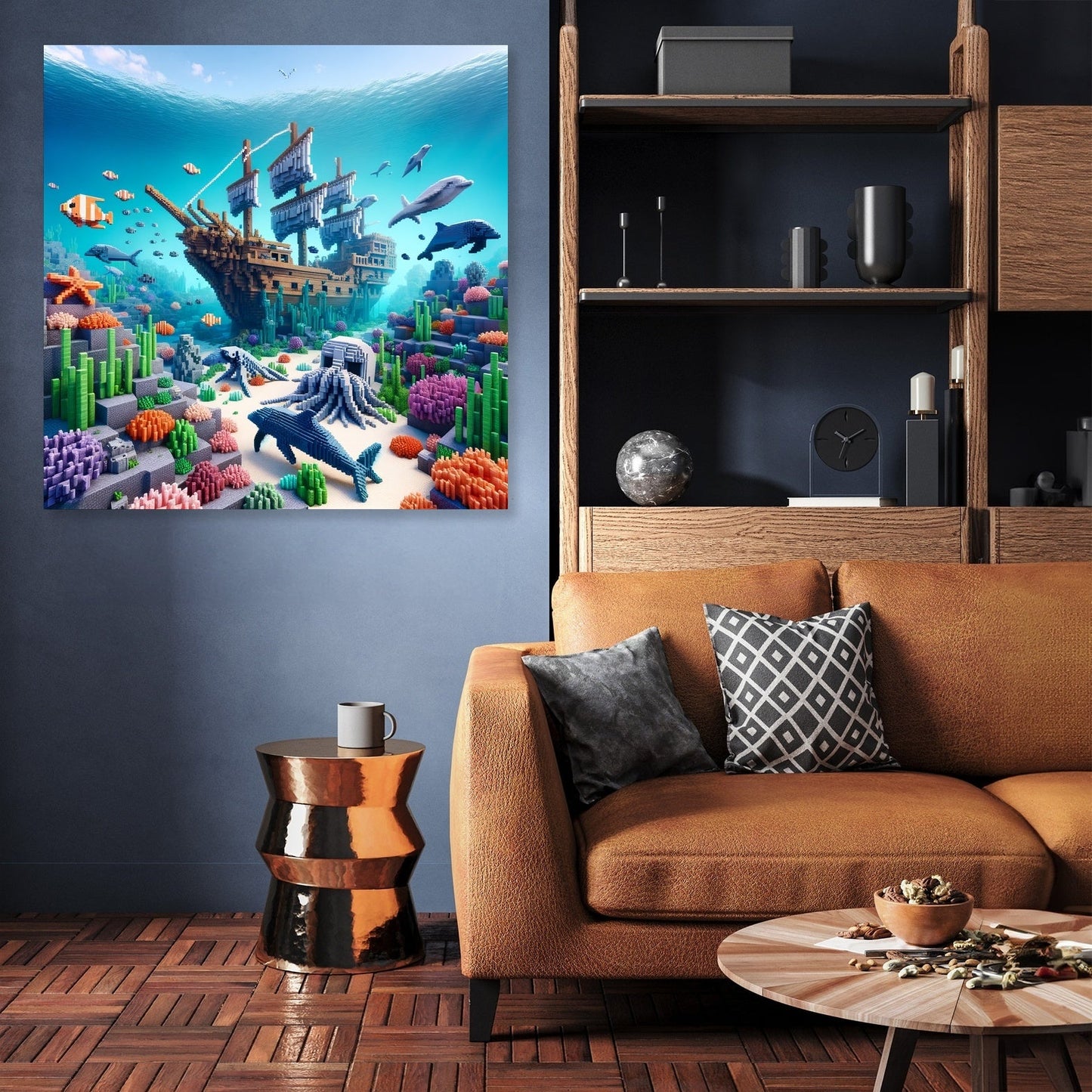 Ocean Depths Canvas