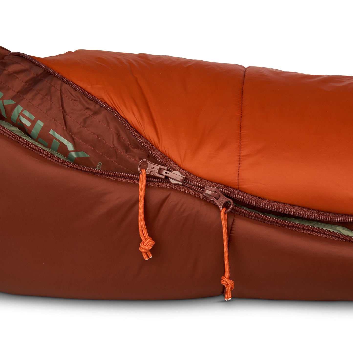 Kelty Cosmic Synthetic 0°F (-18°C) Sleeping Bag - Long - Cherry Mahogany/Cinnamon Stick