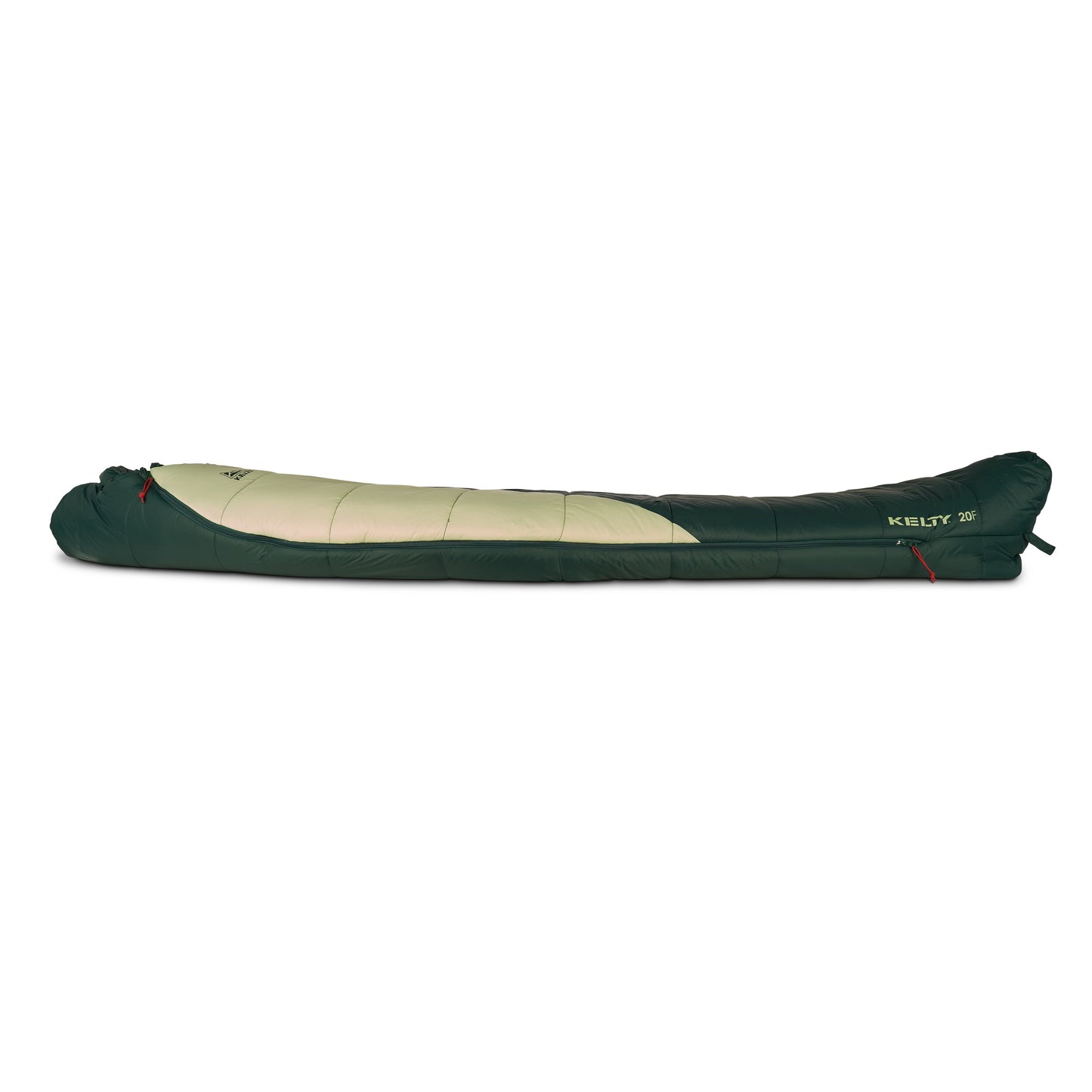 Kelty Women's Cosmic Synthetic 20°F (-7°C) Sleeping Bag - Regular - Green Gables/Laurel Green