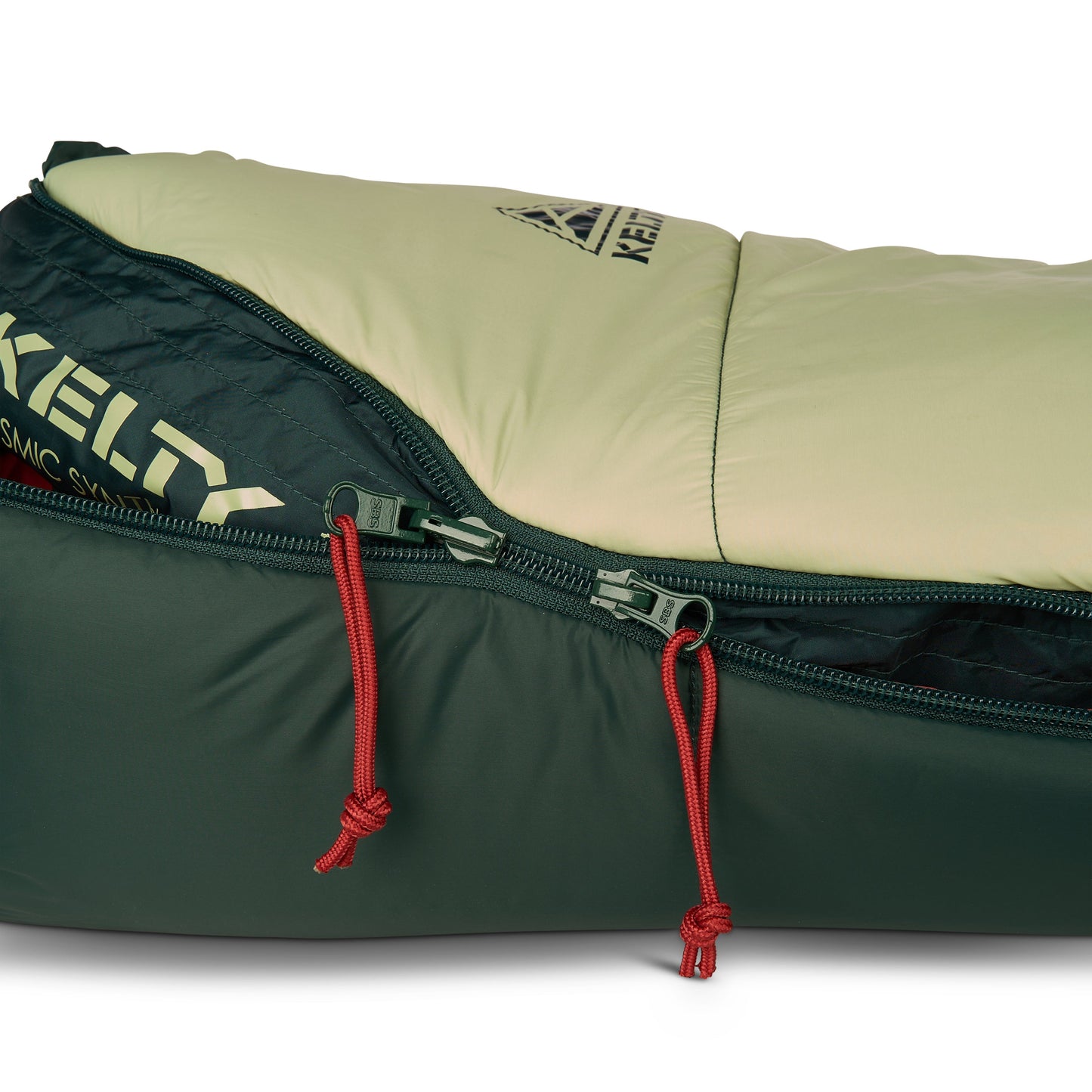 Kelty Women's Cosmic Synthetic 20°F (-7°C) Sleeping Bag - Regular - Green Gables/Laurel Green