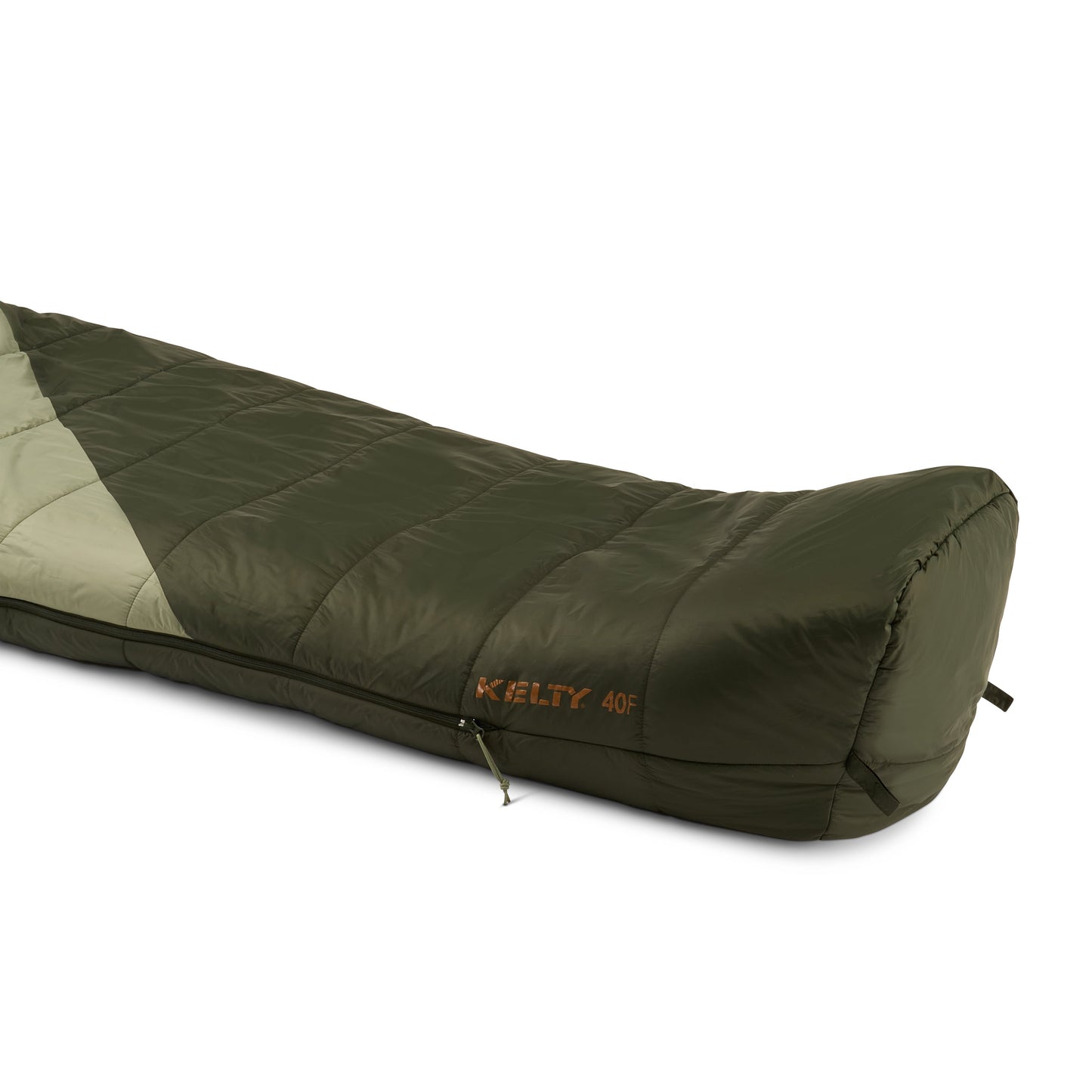 Kelty Cosmic Synthetic 40°F (4°C) Sleeping Bag - Long - Duffel Bag/Sea Spray