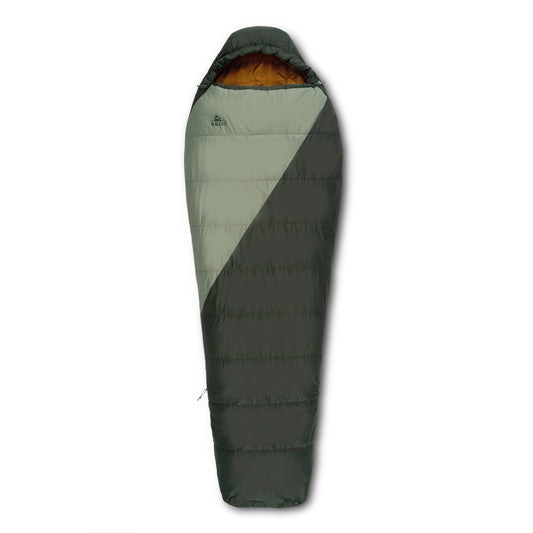 Kelty Cosmic Synthetic 40°F (4°C) Sleeping Bag - Long - Duffel Bag/Sea Spray