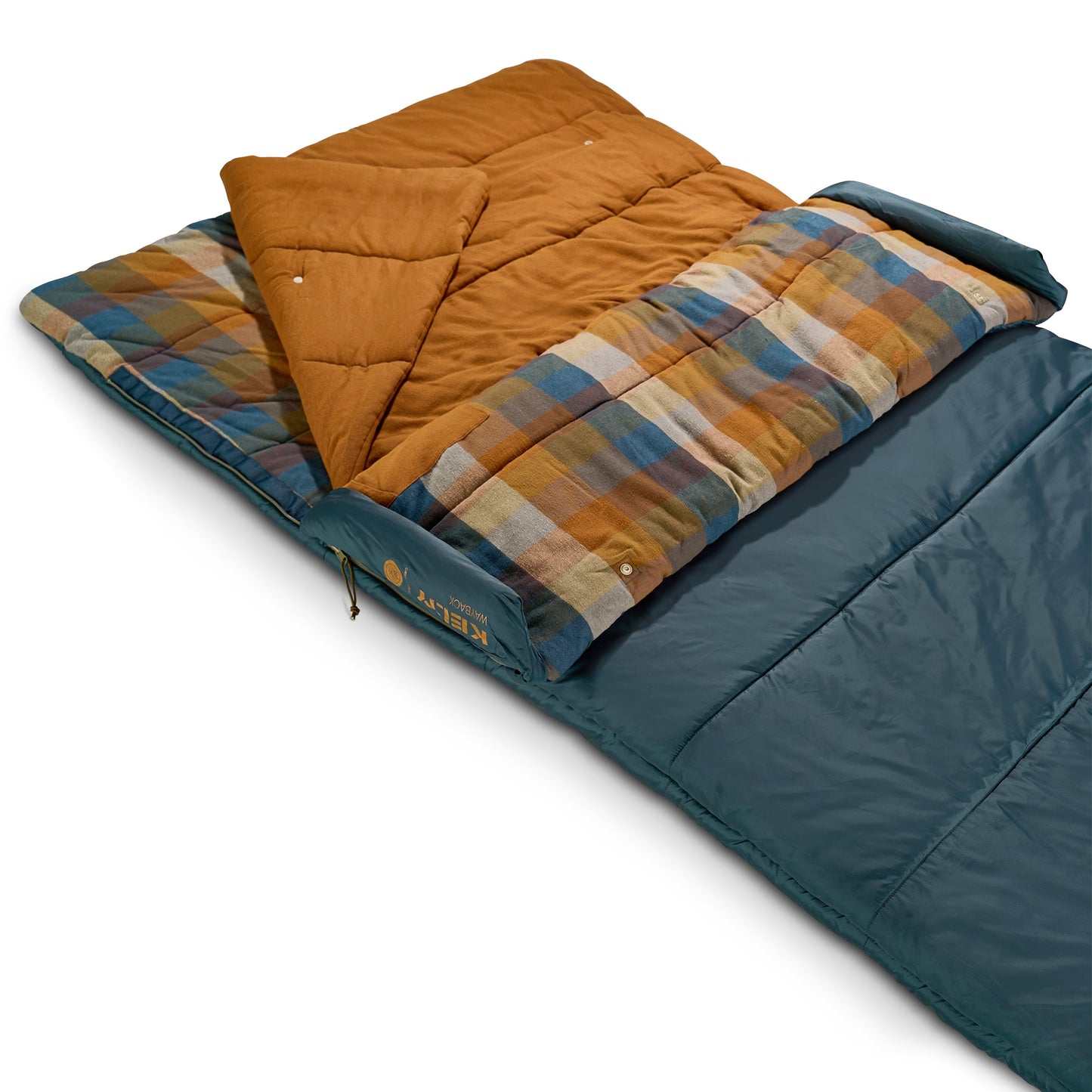 Kelty Wayback 20°F (-7°C) Synthetic Sleeping Bag - One Size - Reflecting Pond