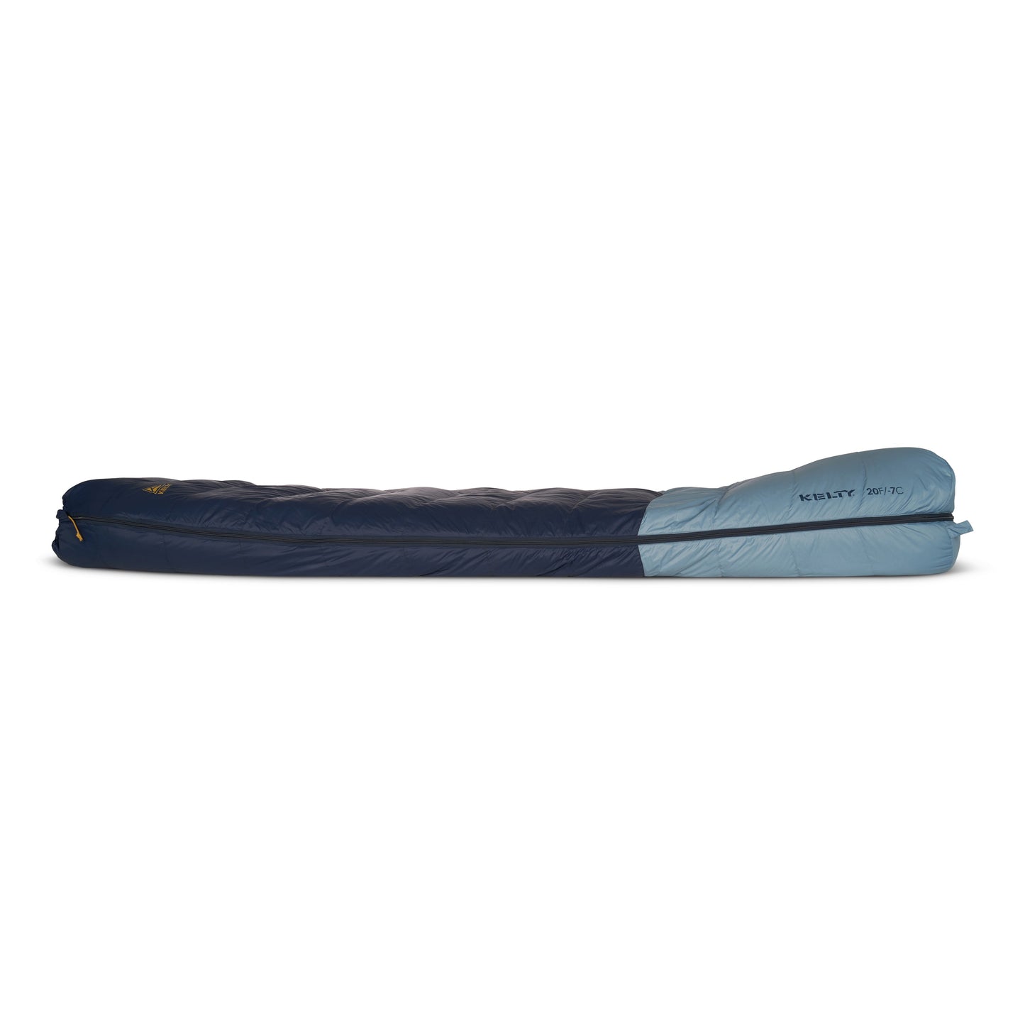 Kelty Supernova 20°F (-7°C) 550-Fill Down Sleeping Bag - Long, Right-Hand Zip - Pageant Blue/Windward Blue/Olive Oil