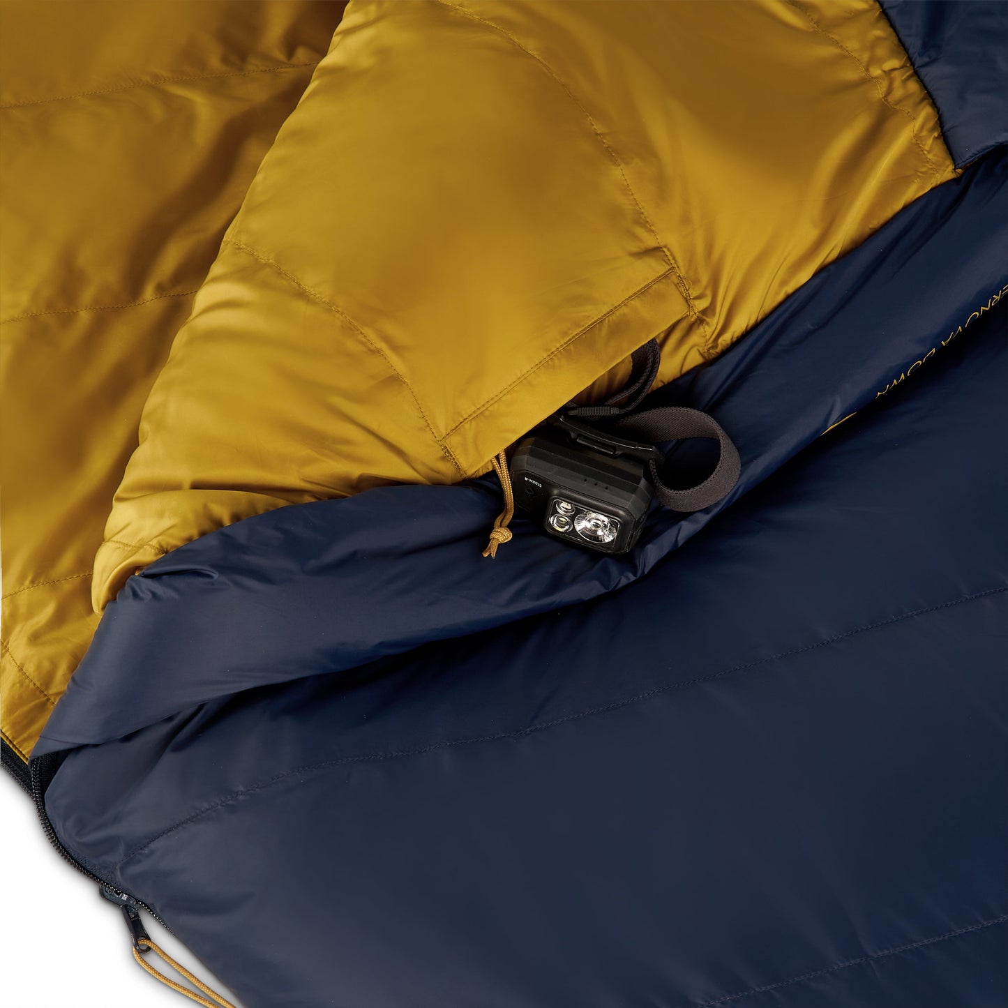 Kelty Supernova 20°F (-7°C) 550-Fill Down Sleeping Bag - Long, Right-Hand Zip - Pageant Blue/Windward Blue/Olive Oil