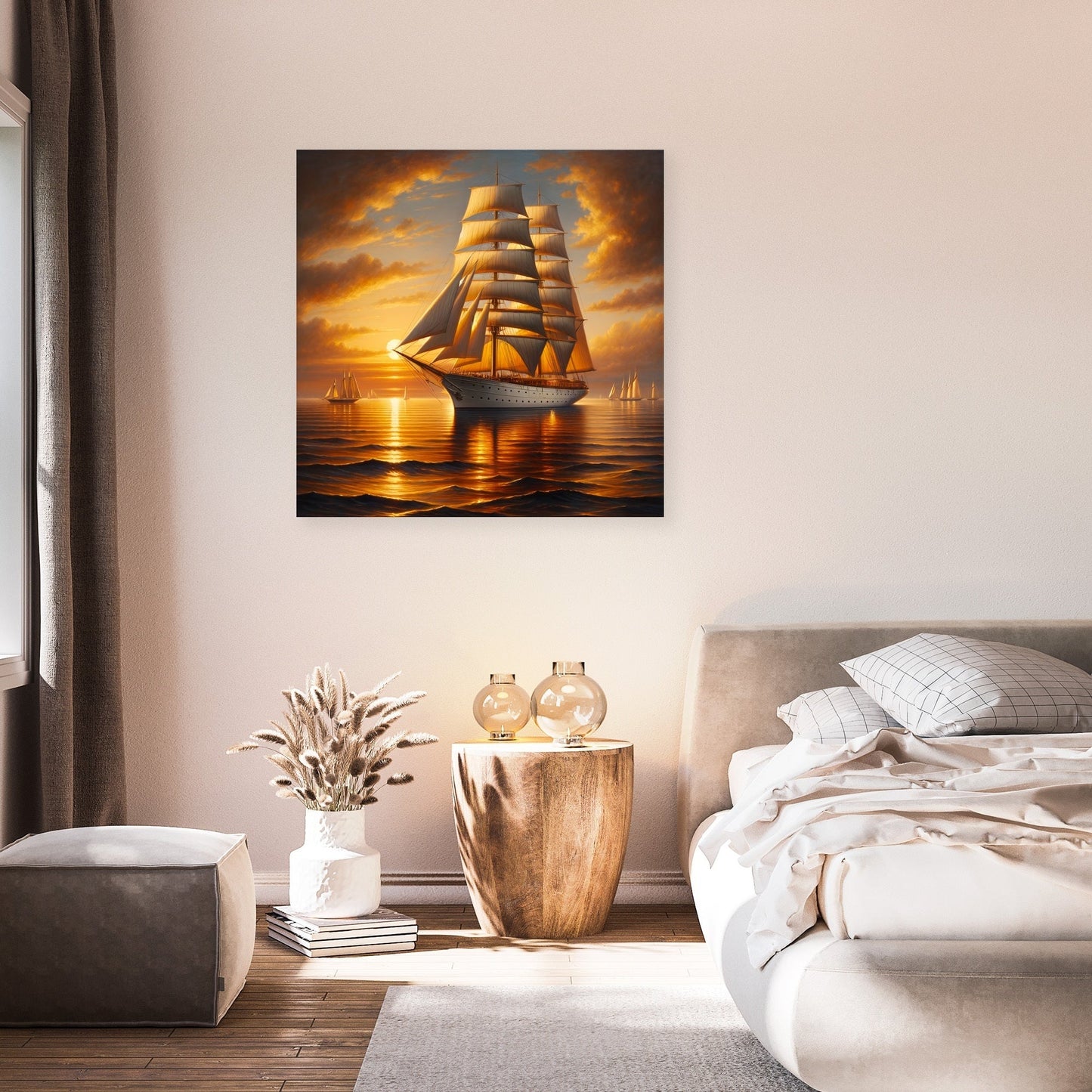 Sunset Voyage Canvas