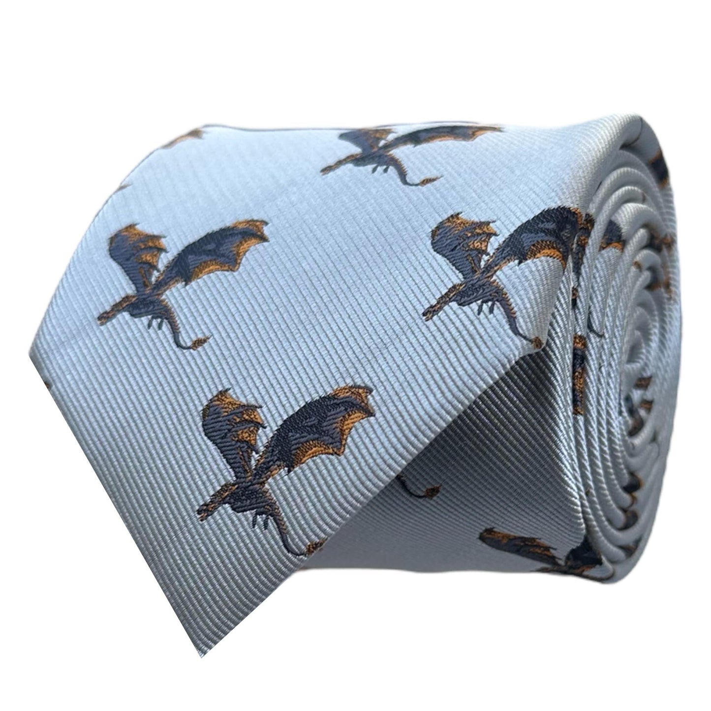 Dragon Tie Grey