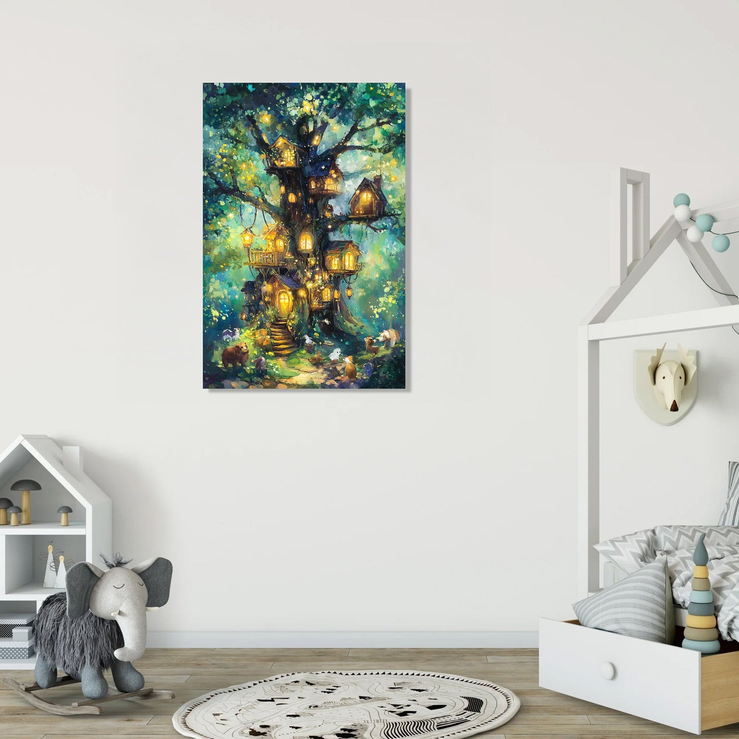 The Magical Tree Canvas