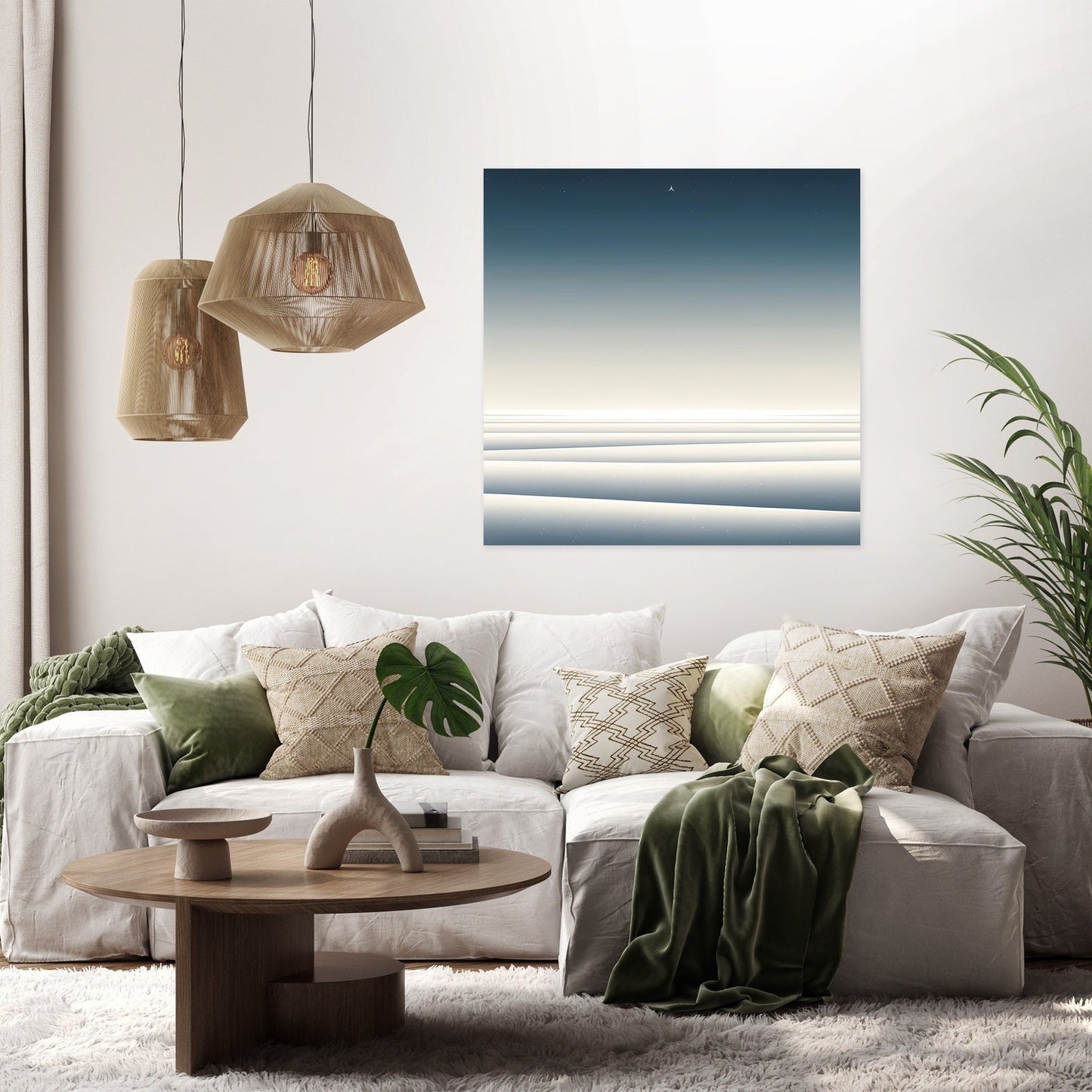 Winter Solitude Canvas