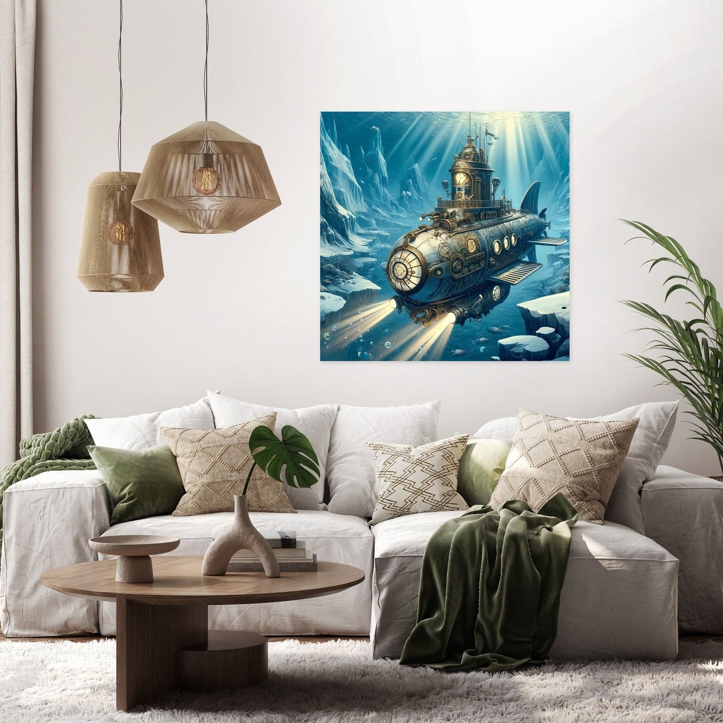 Victorian Depths Canvas