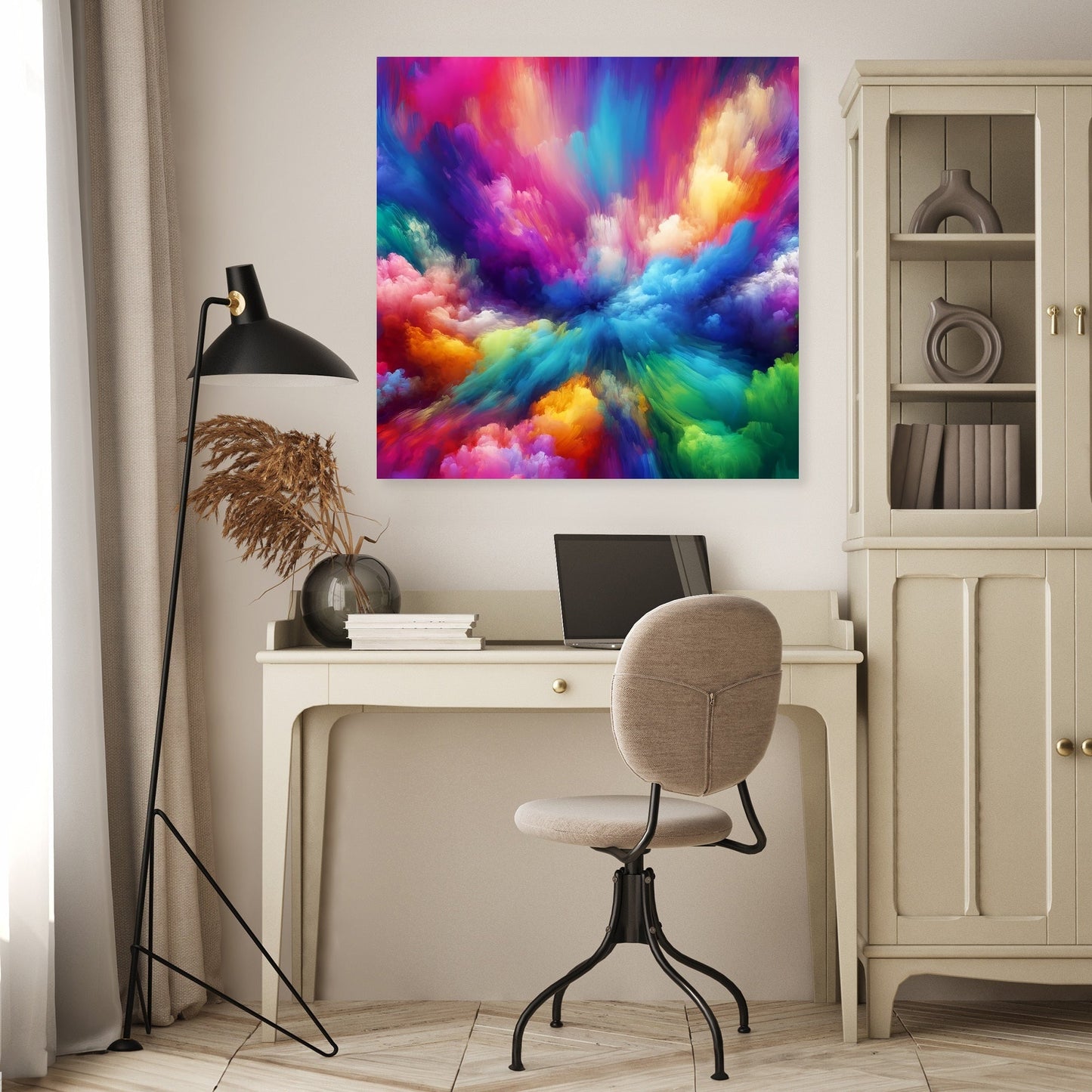 Serene Vibrance Canvas