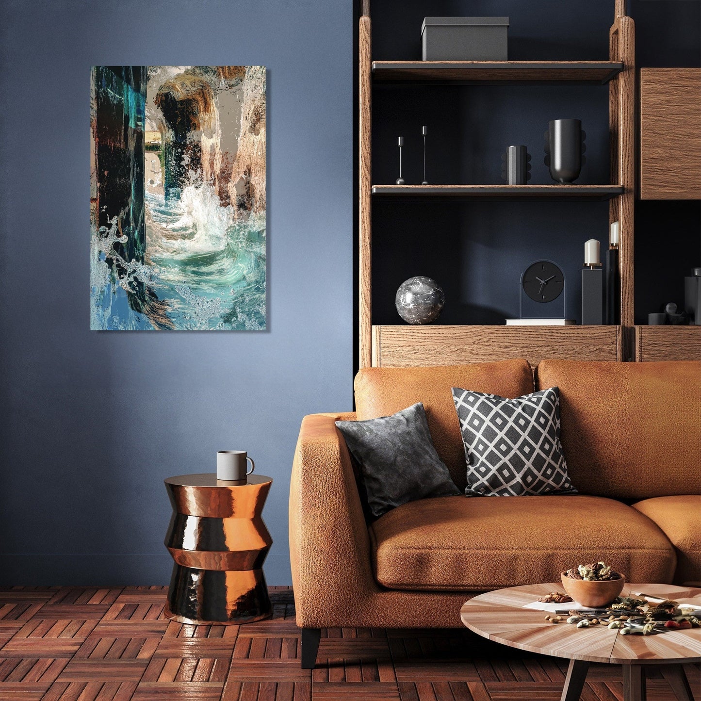 Harmony in Turmoil Canvas