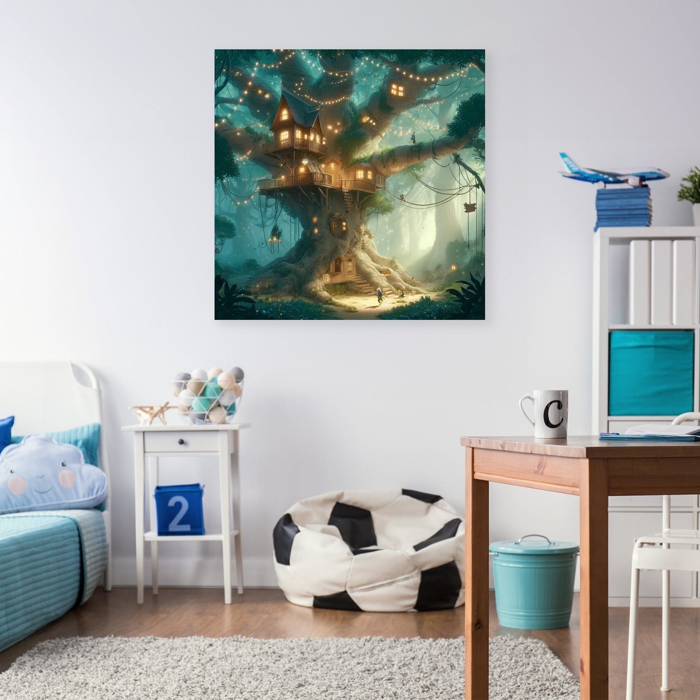 Enchanted Treehouse Canvas
