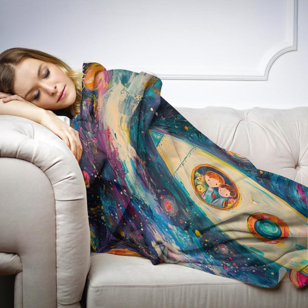 Cosmic Adventure Blanket