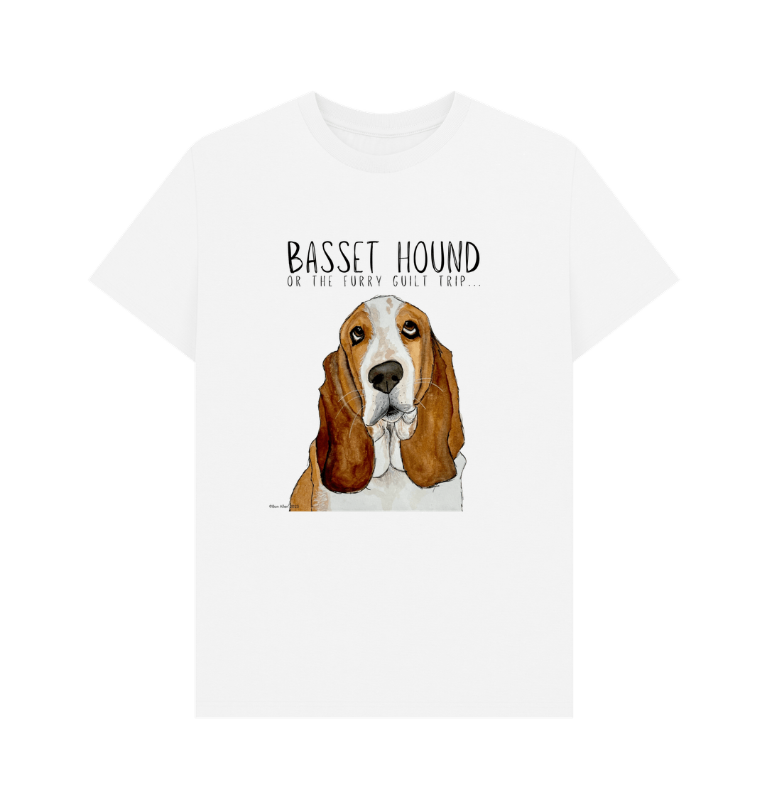 Basset Hound Men’s T-Shirt: The Ultimate Guilt Trip in Style!