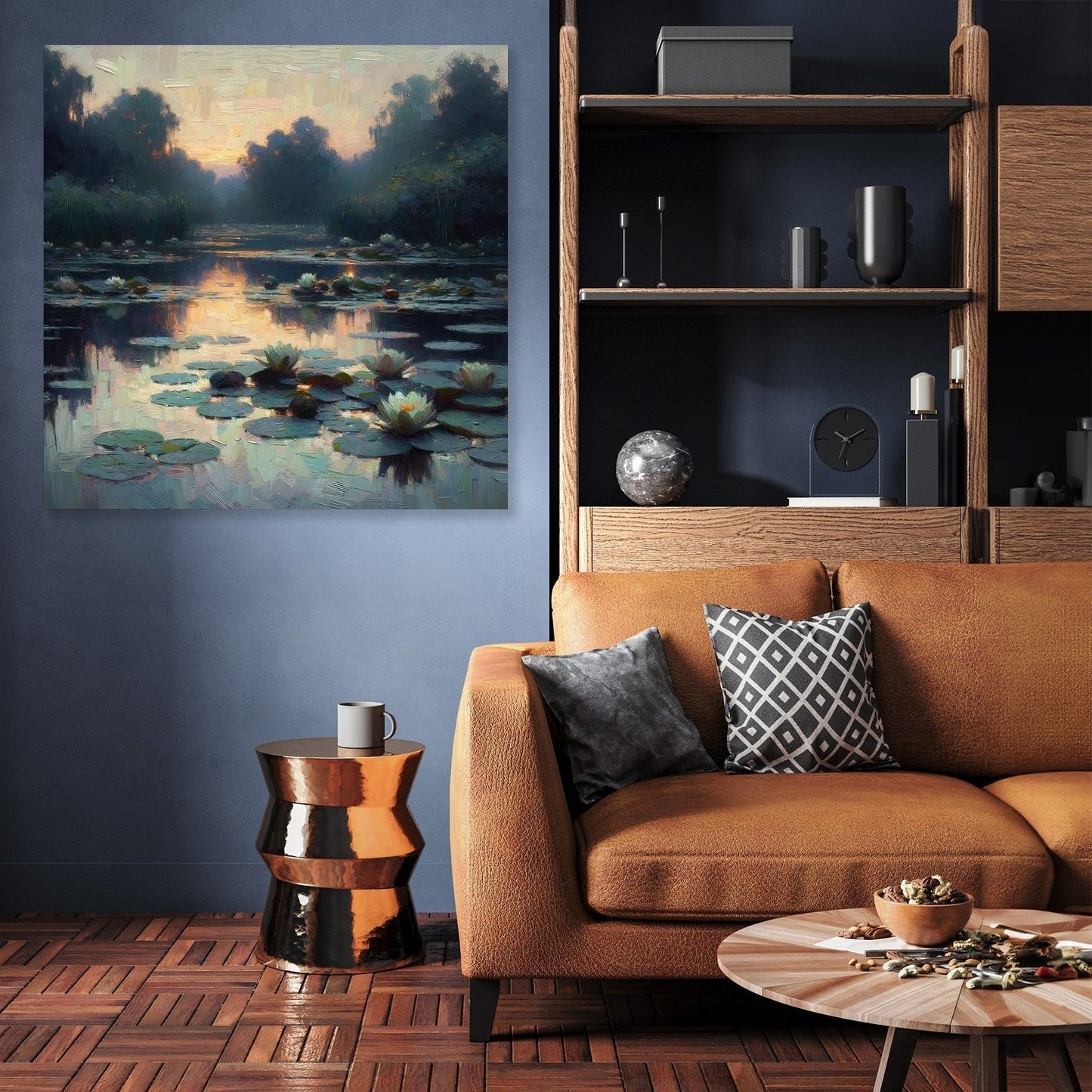 Evening Lilies Canvas