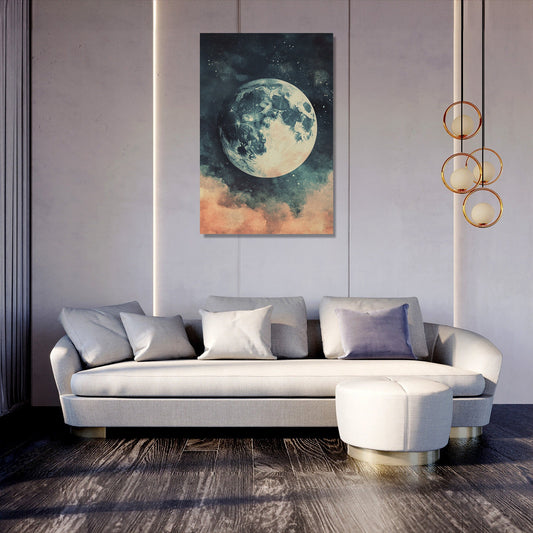Celestial Geometry Canvas
