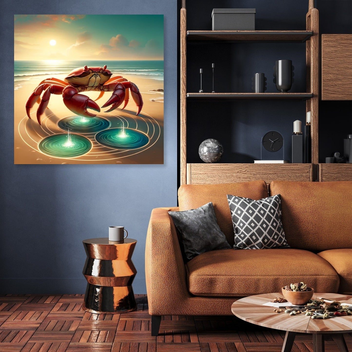 Cancer’s Healing Shore Canvas
