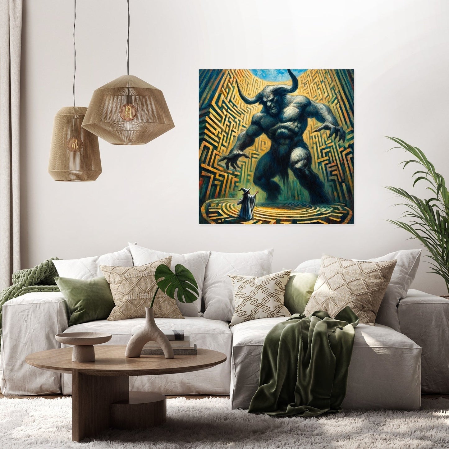 Labyrinth Clash Canvas