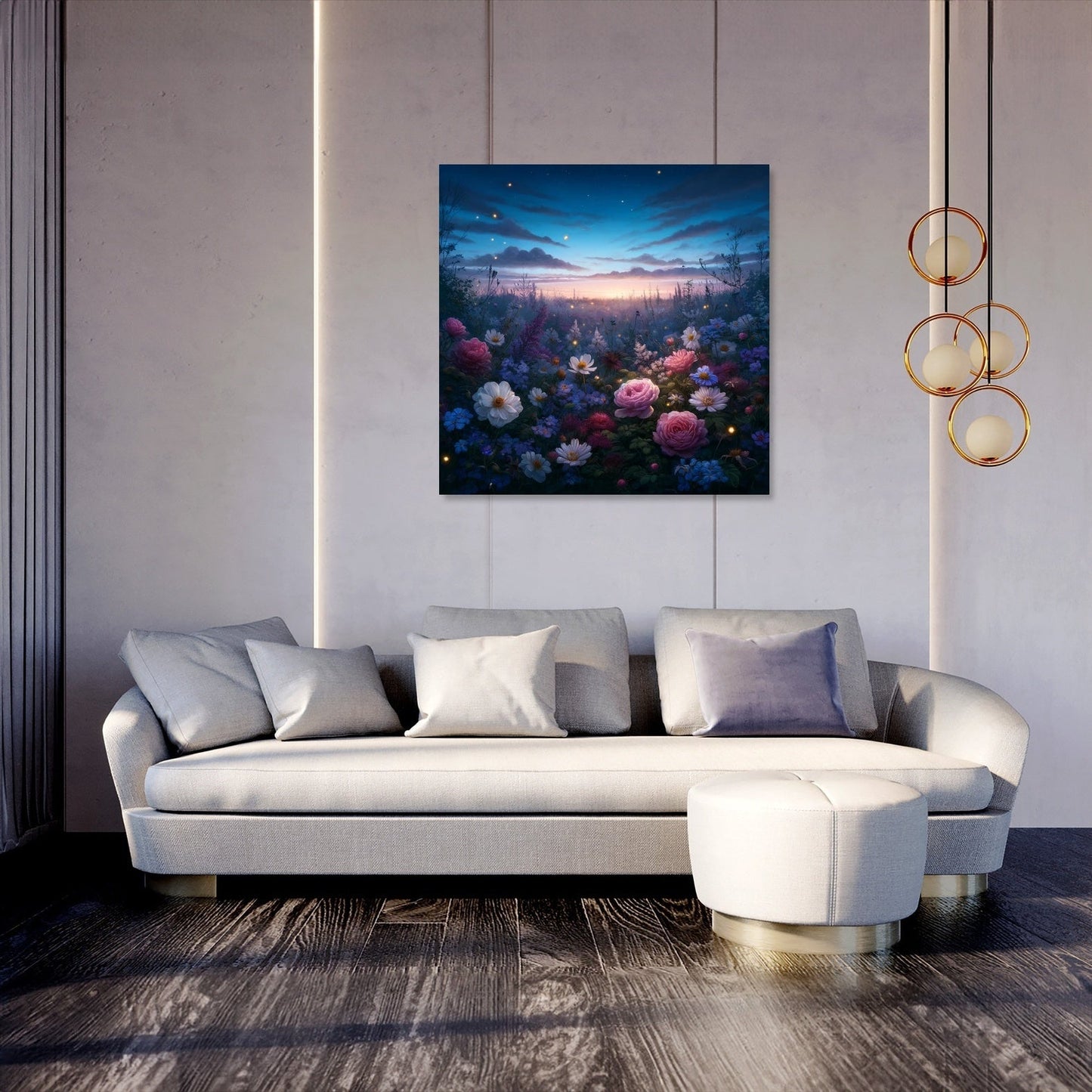 Twilight Meadows Canvas
