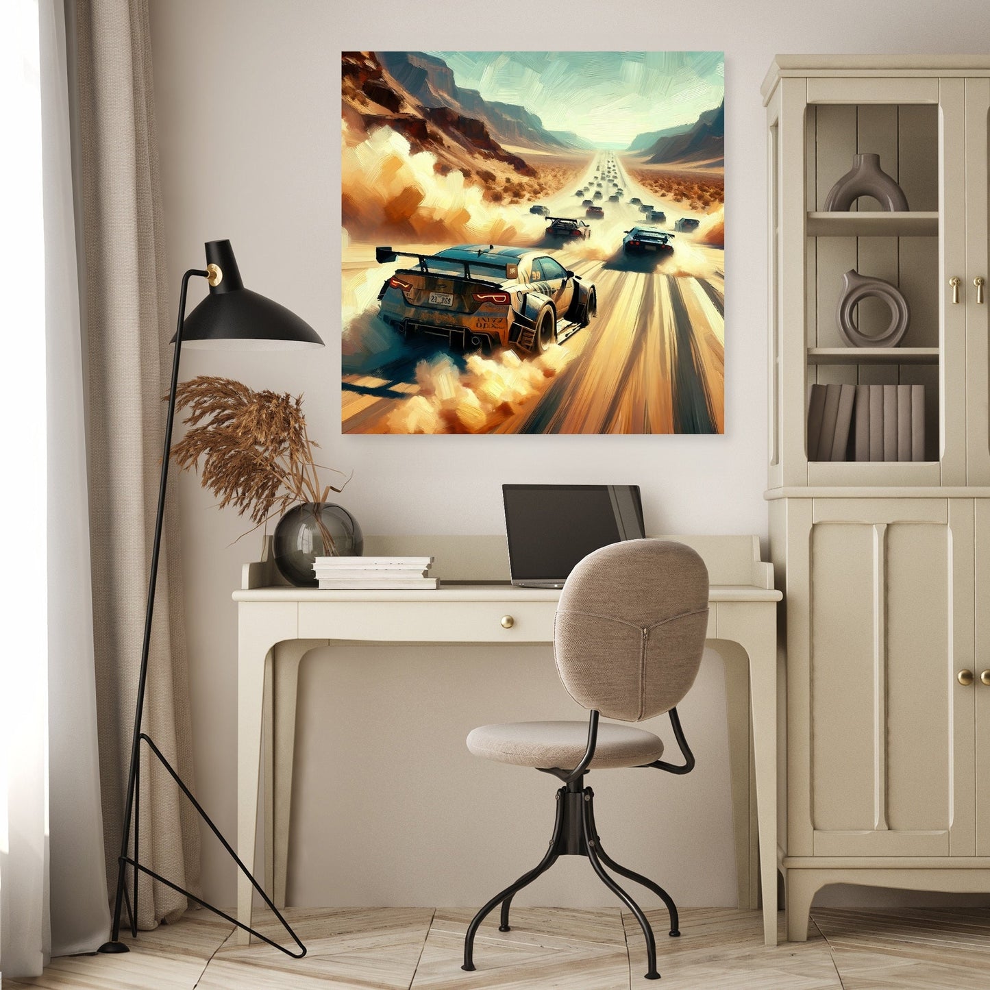 Desert Racer Canvas